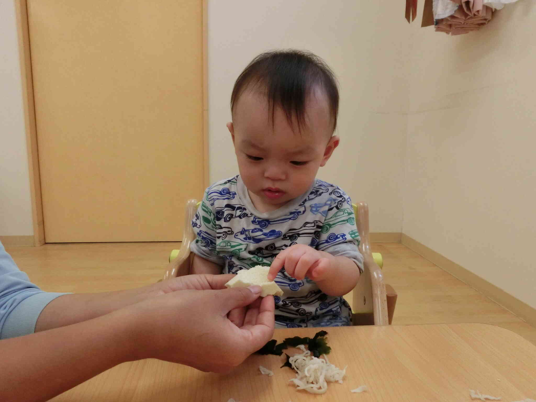 高野豆腐の中ってこんな感じなんだ！