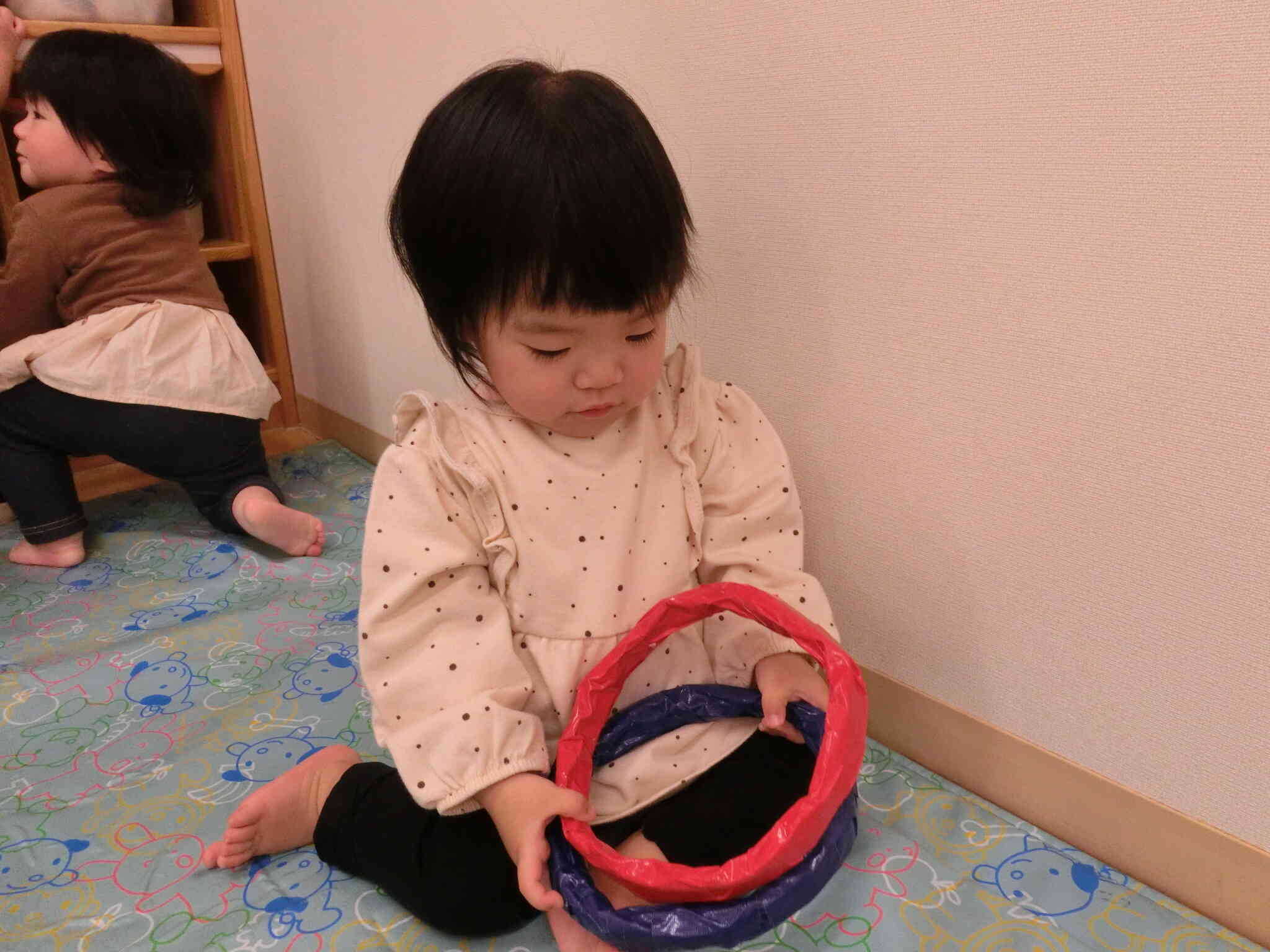 ハンドルを重ねるとどうなるんだろう？