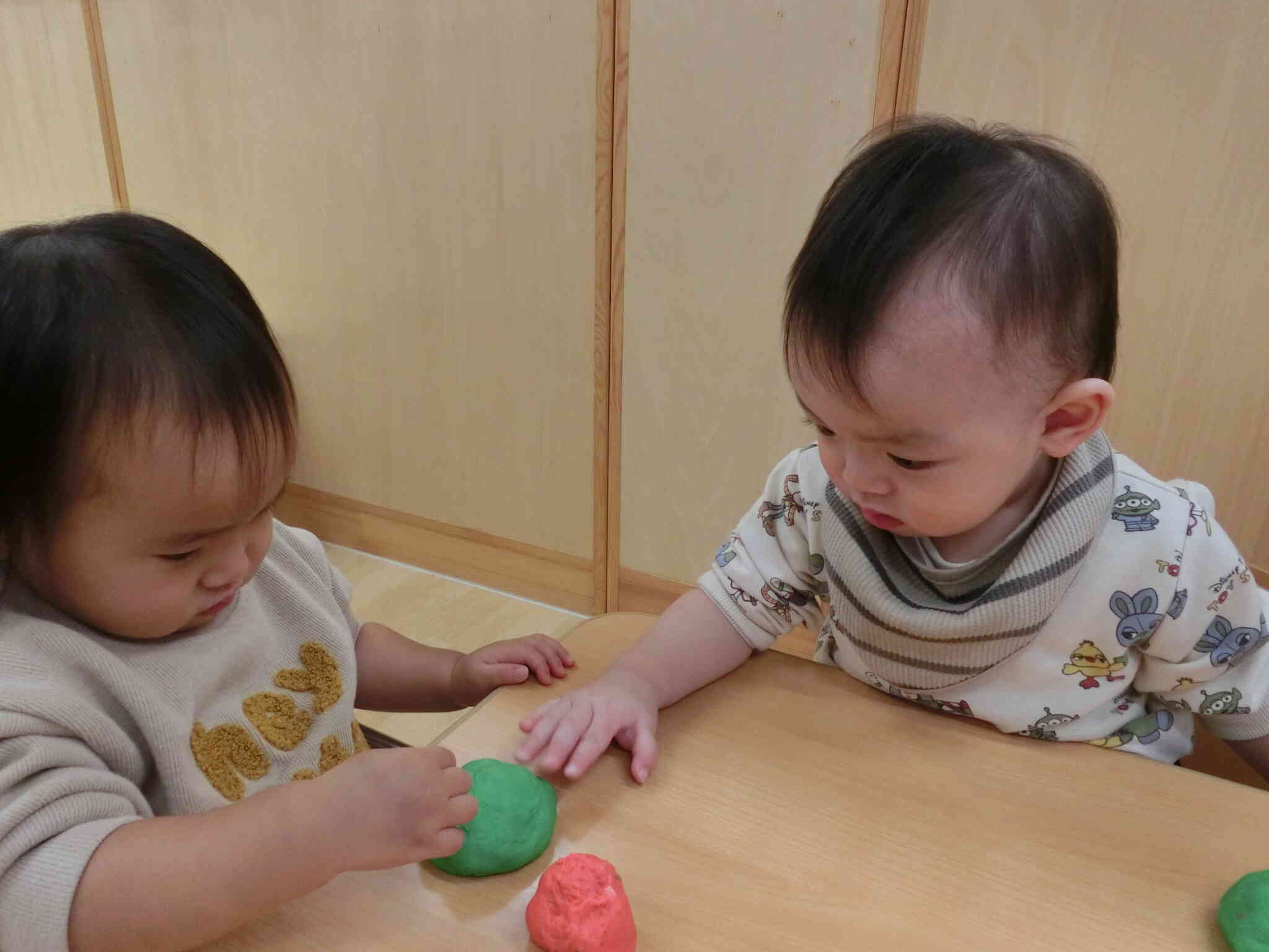 僕にも触らせて～