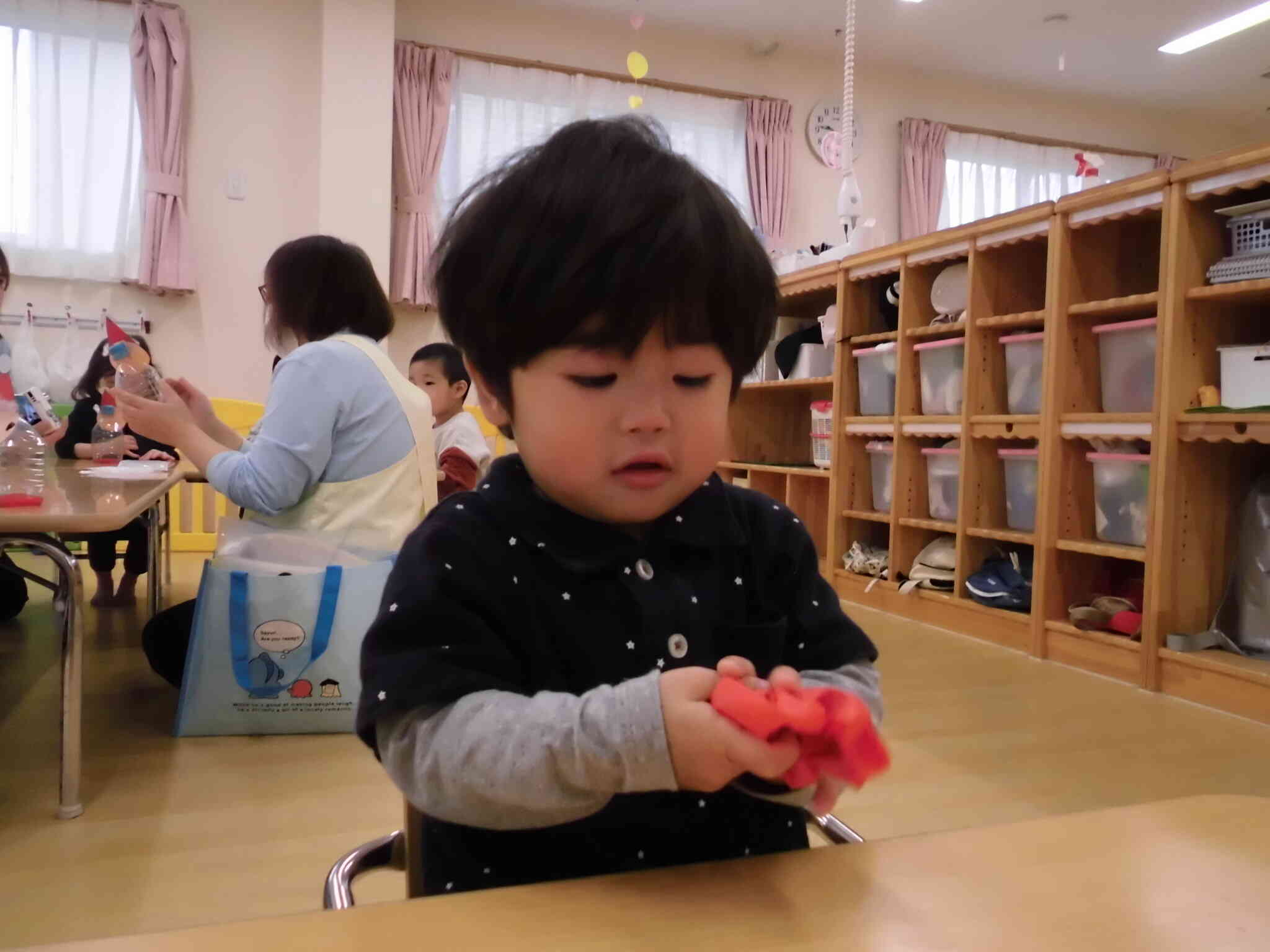 クシャクシャ上手だよ☆