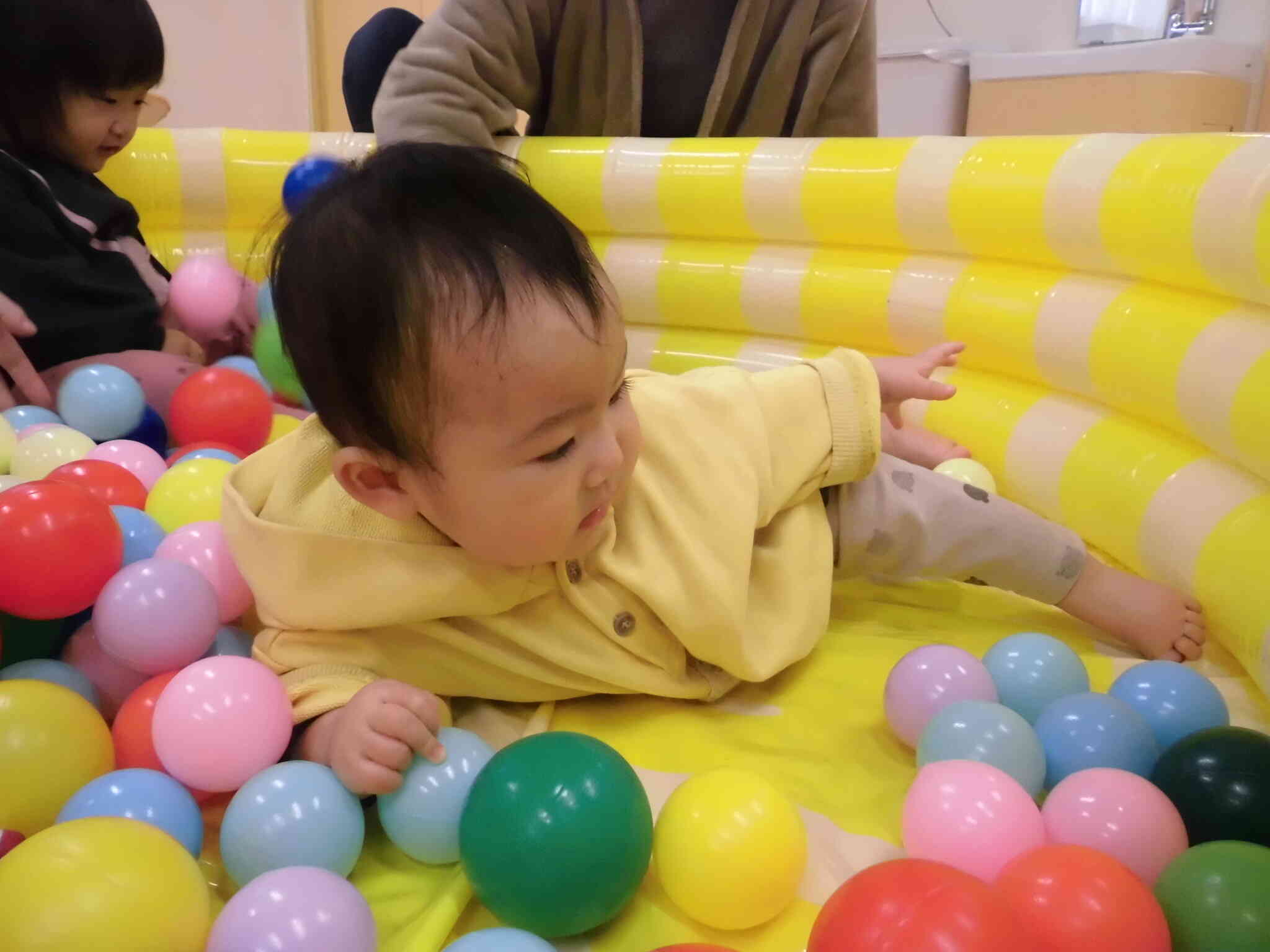 ボールがいっぱいだ～♥