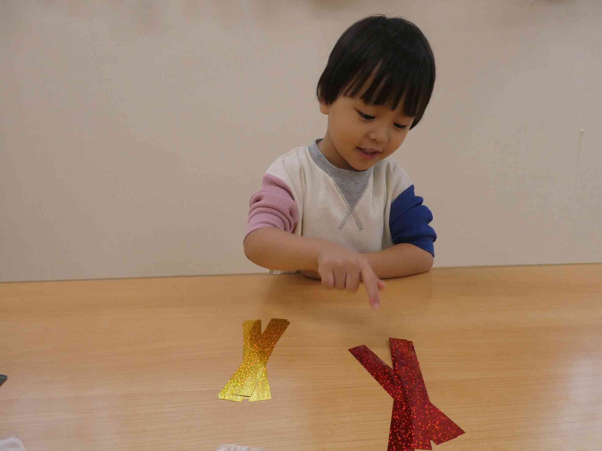 うさぎ組　ポシェット作り☆