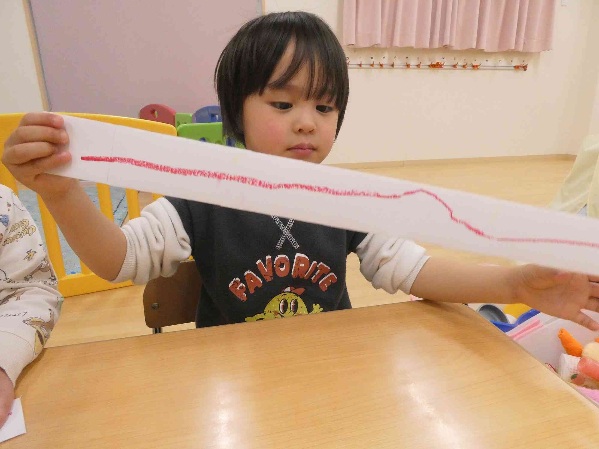 うさぎ組　鬼のお面製作☆