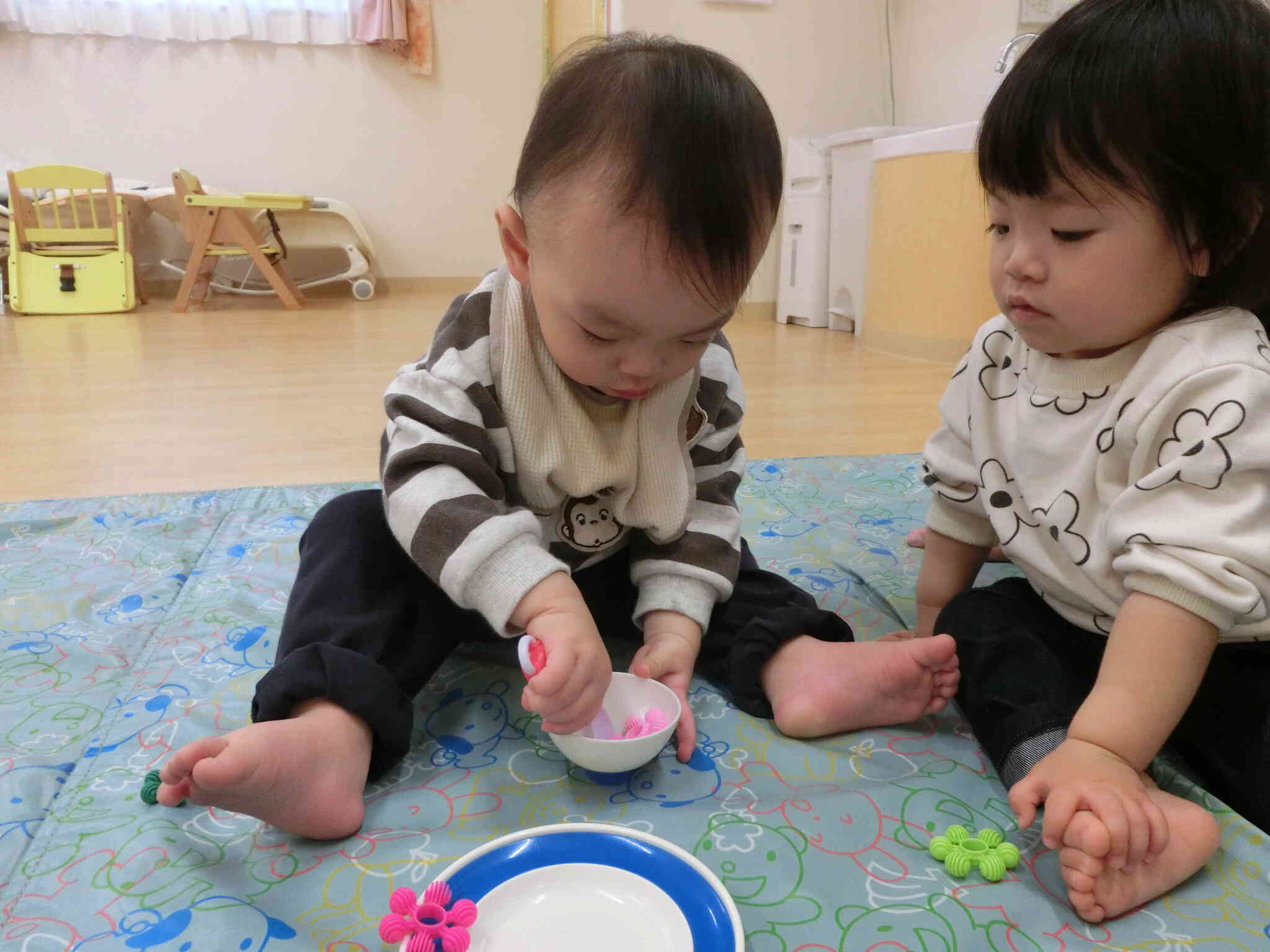 ままごとで遊んだよ