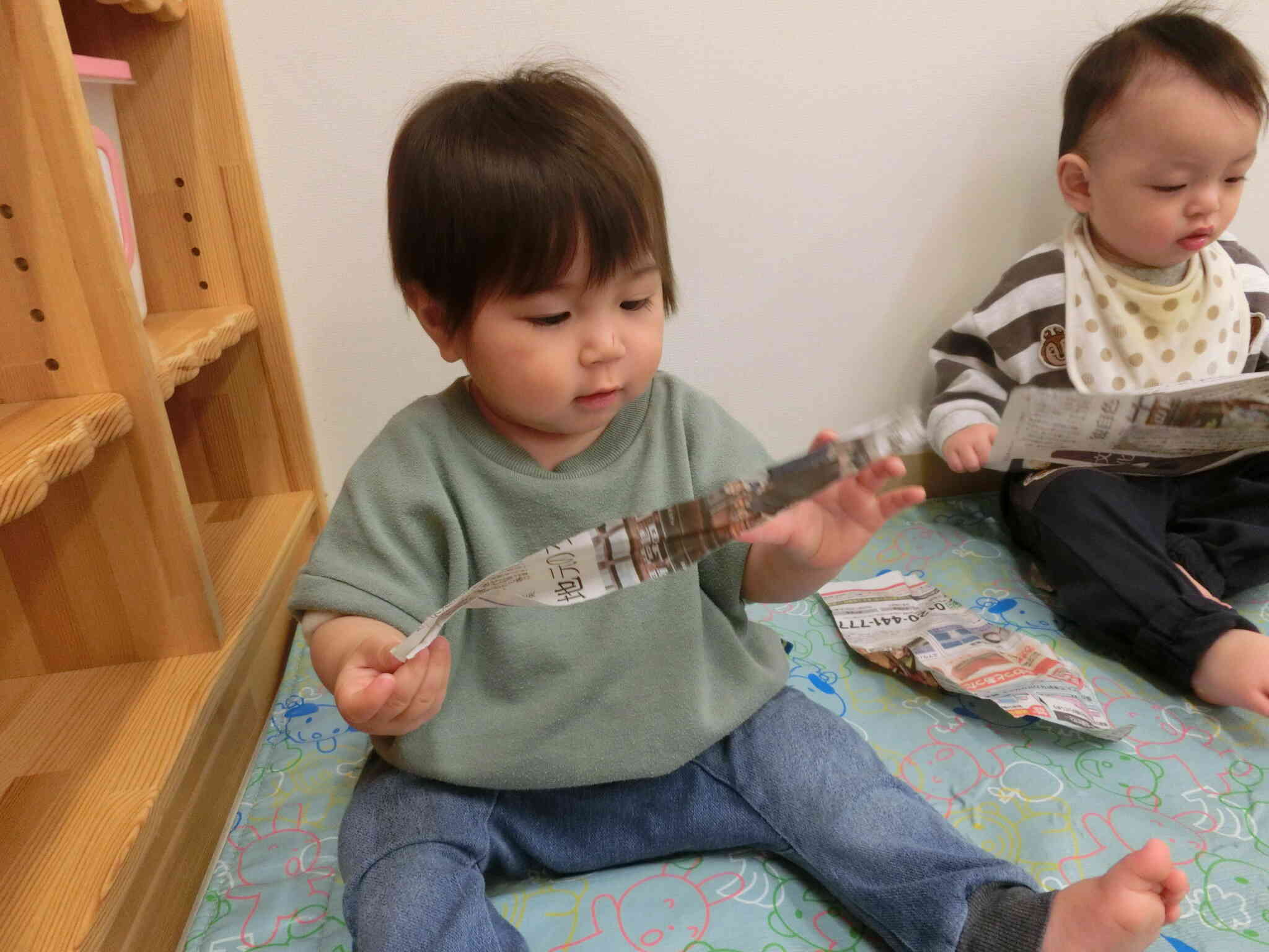 何か書いてるぞ！