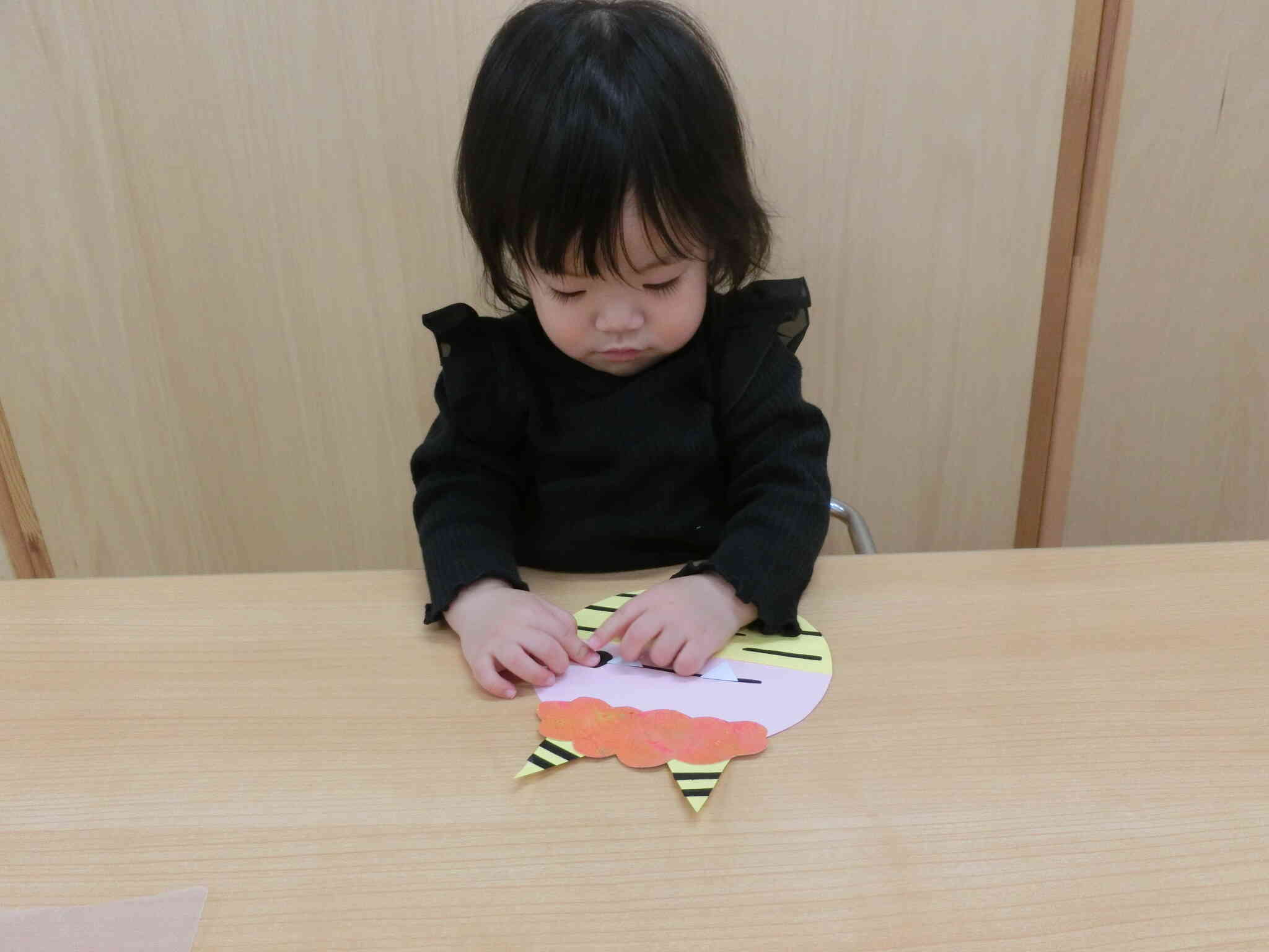 ここに付けるよ♪