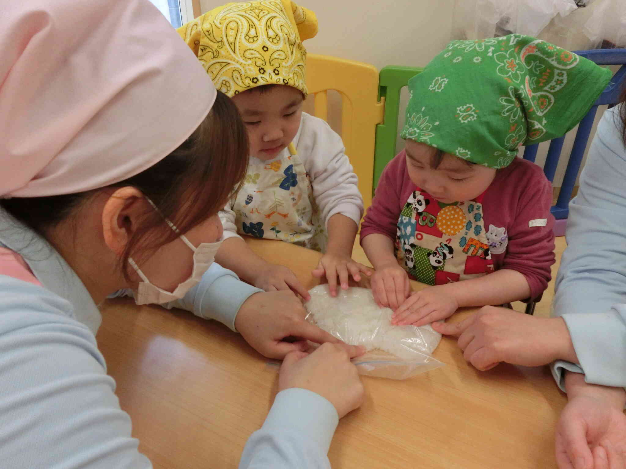 お米の様子はどうかなぁ