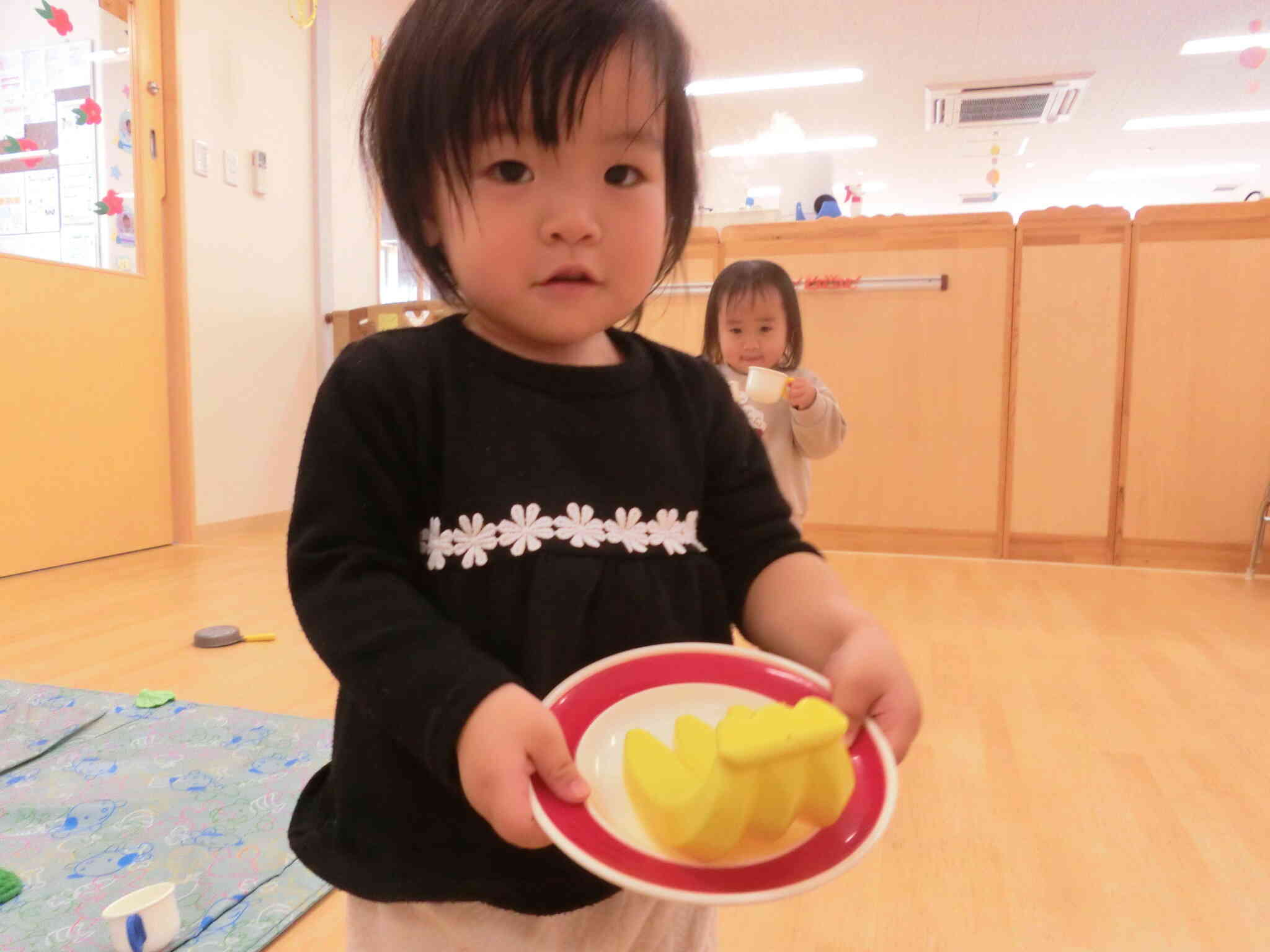 はい！どうぞ！