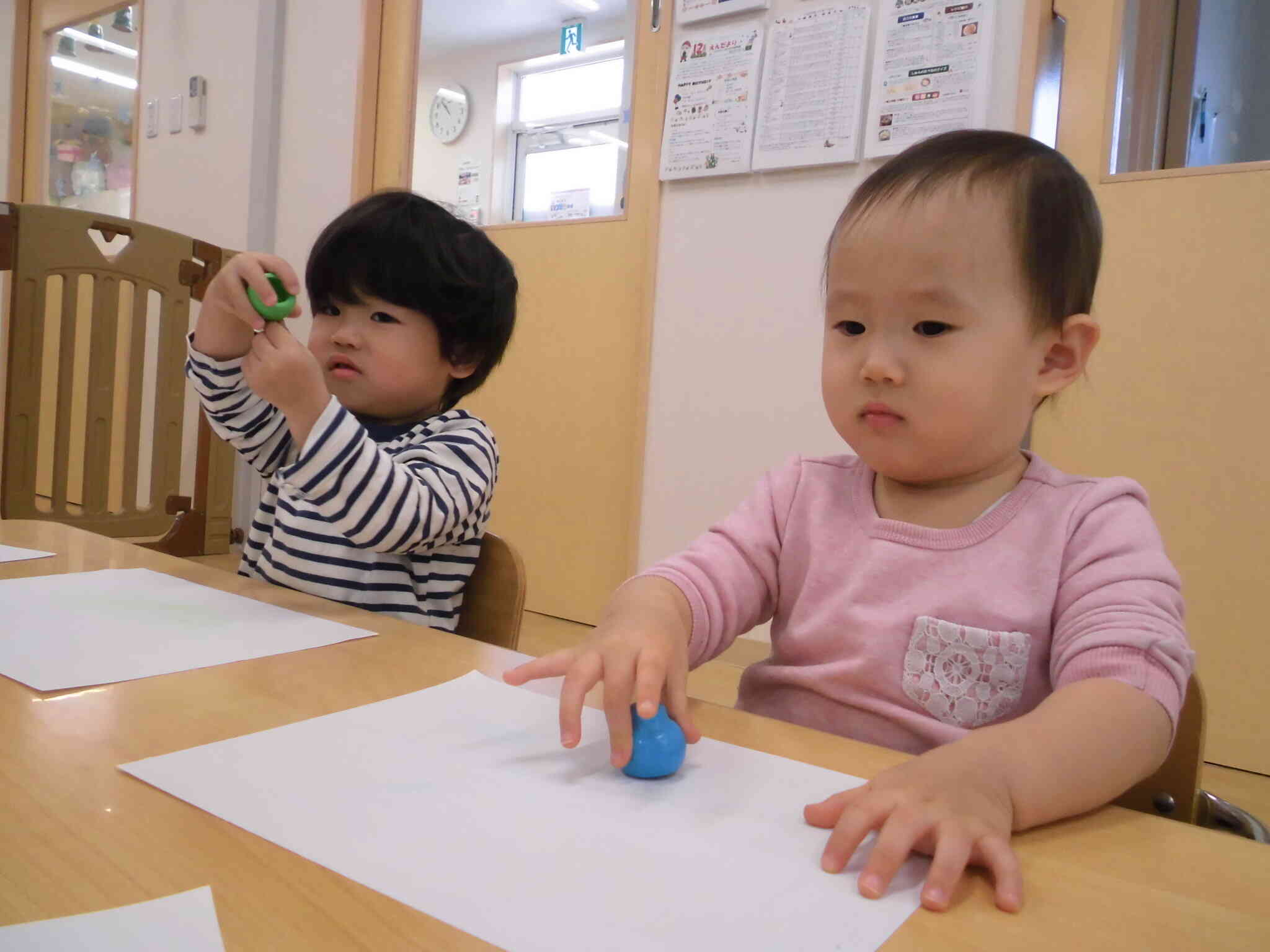 お絵描きもしたよ