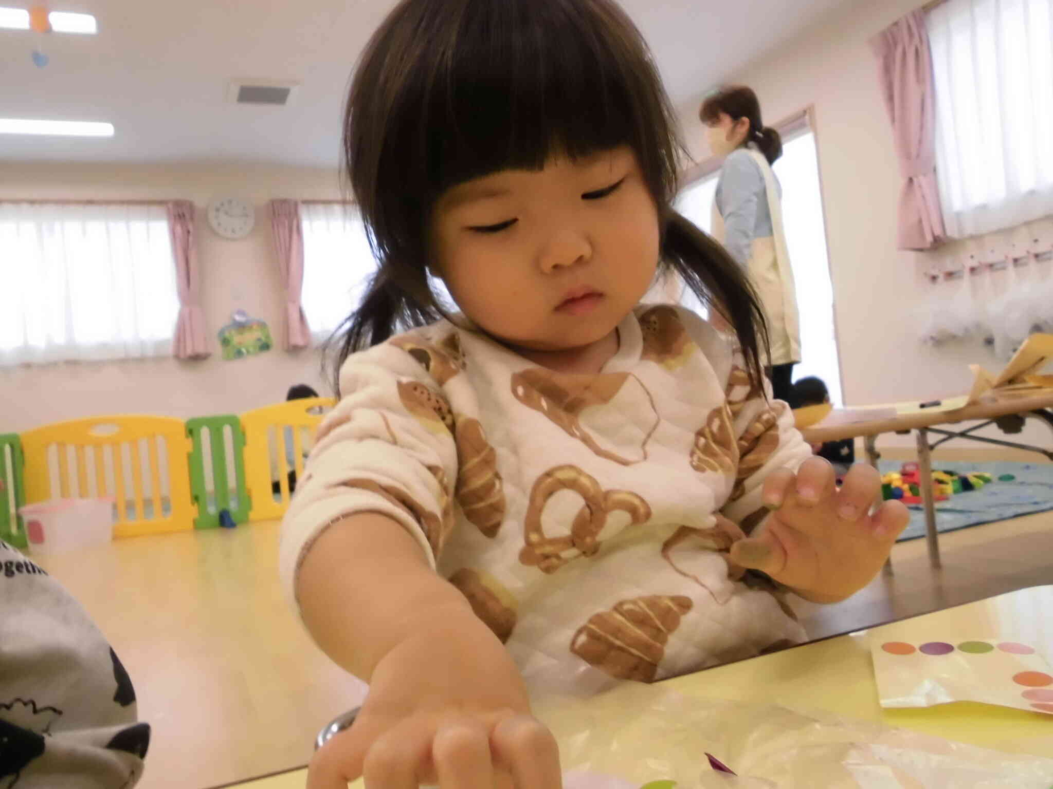 シールペタペタ