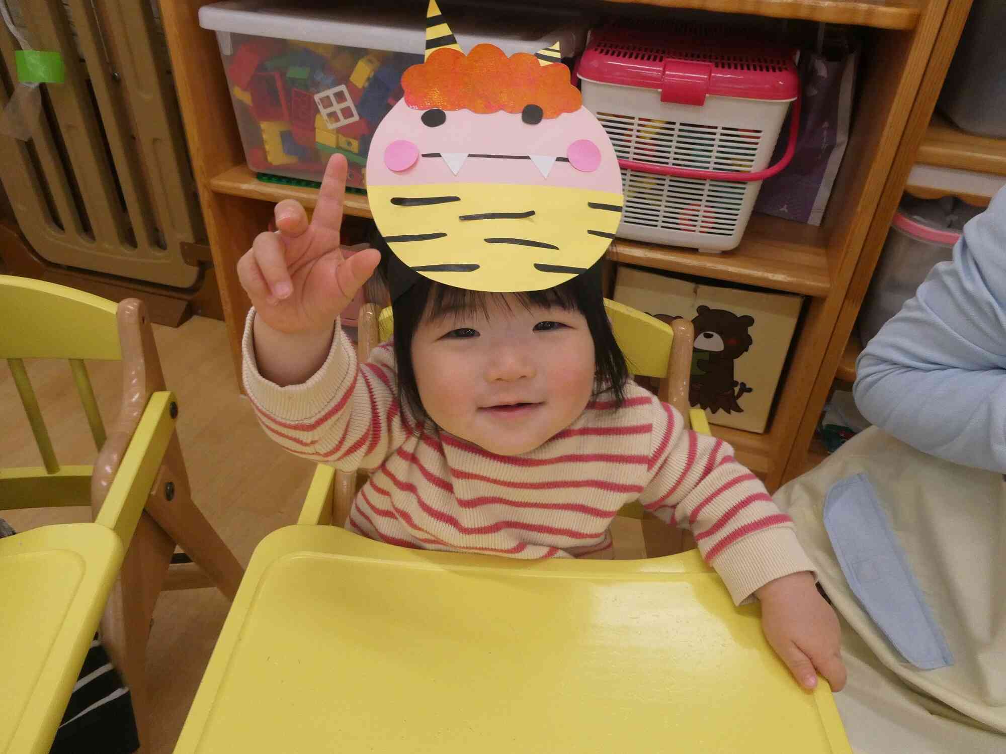 可愛いお面でしょ♡