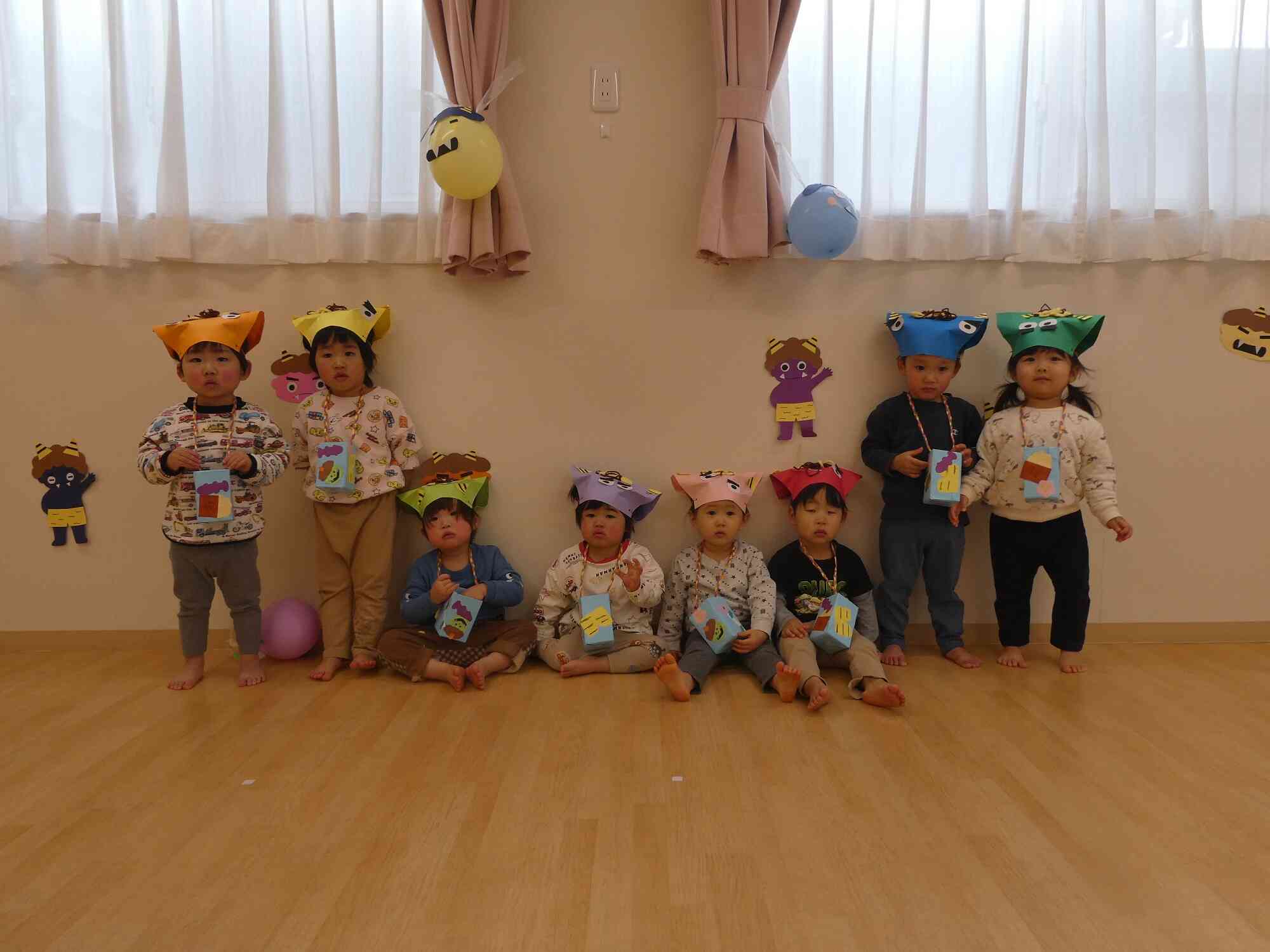 鬼さんと一緒にチーズ！