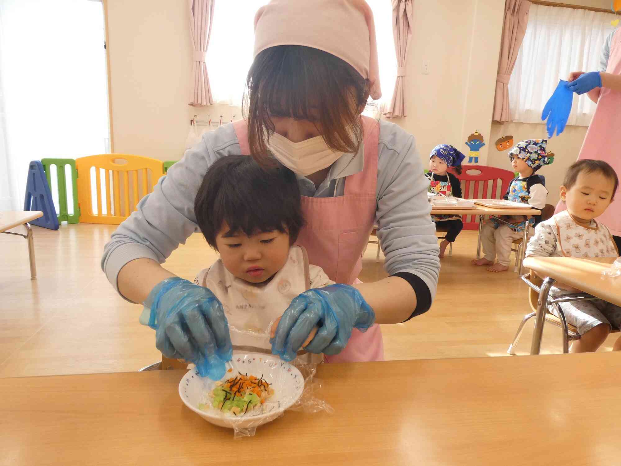 巻いてみよう！！