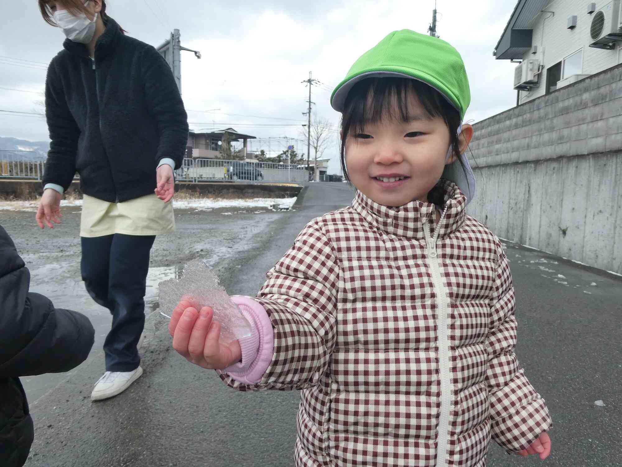 氷も冷たいね☆