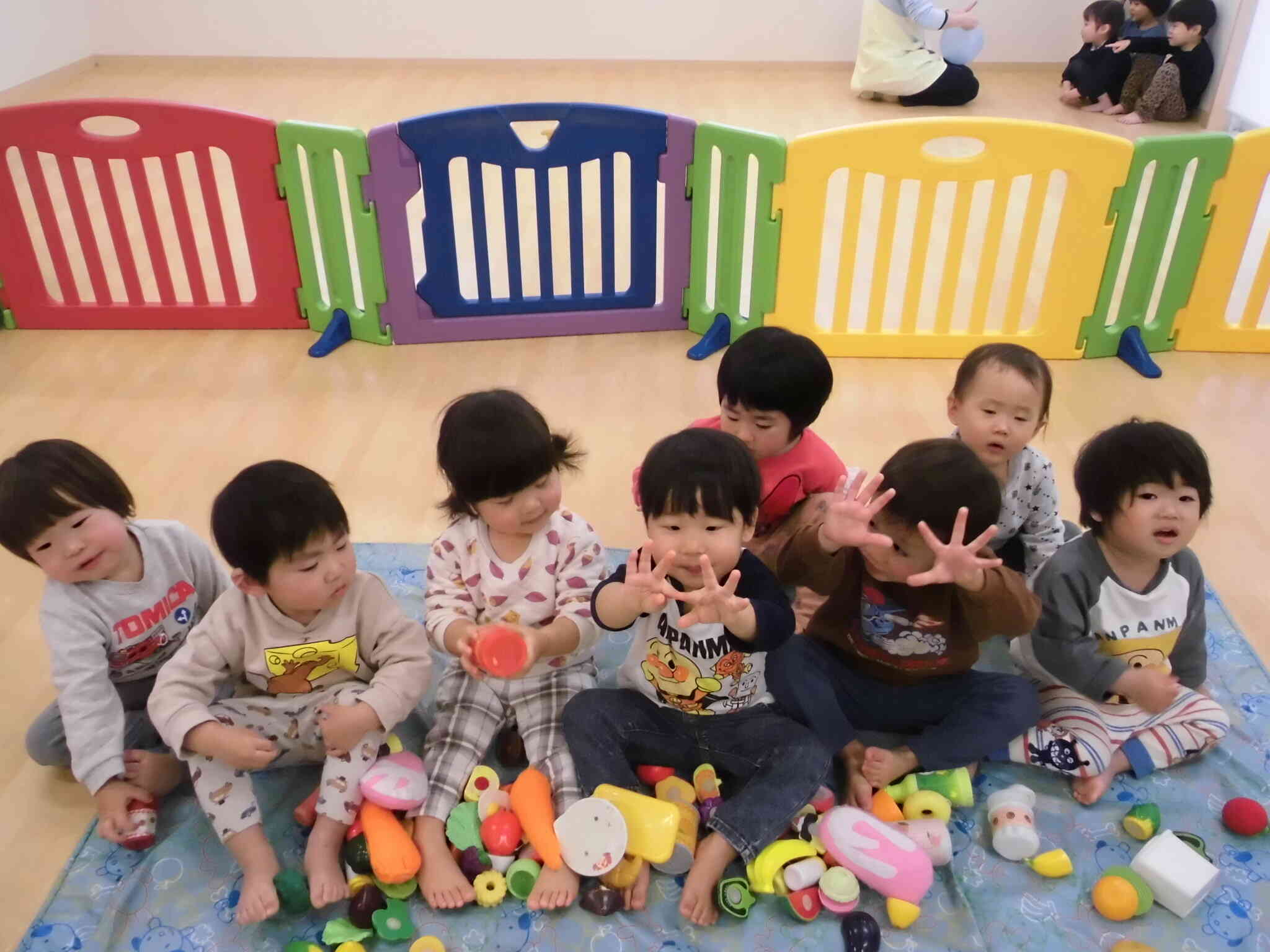 みんな集まって～☆