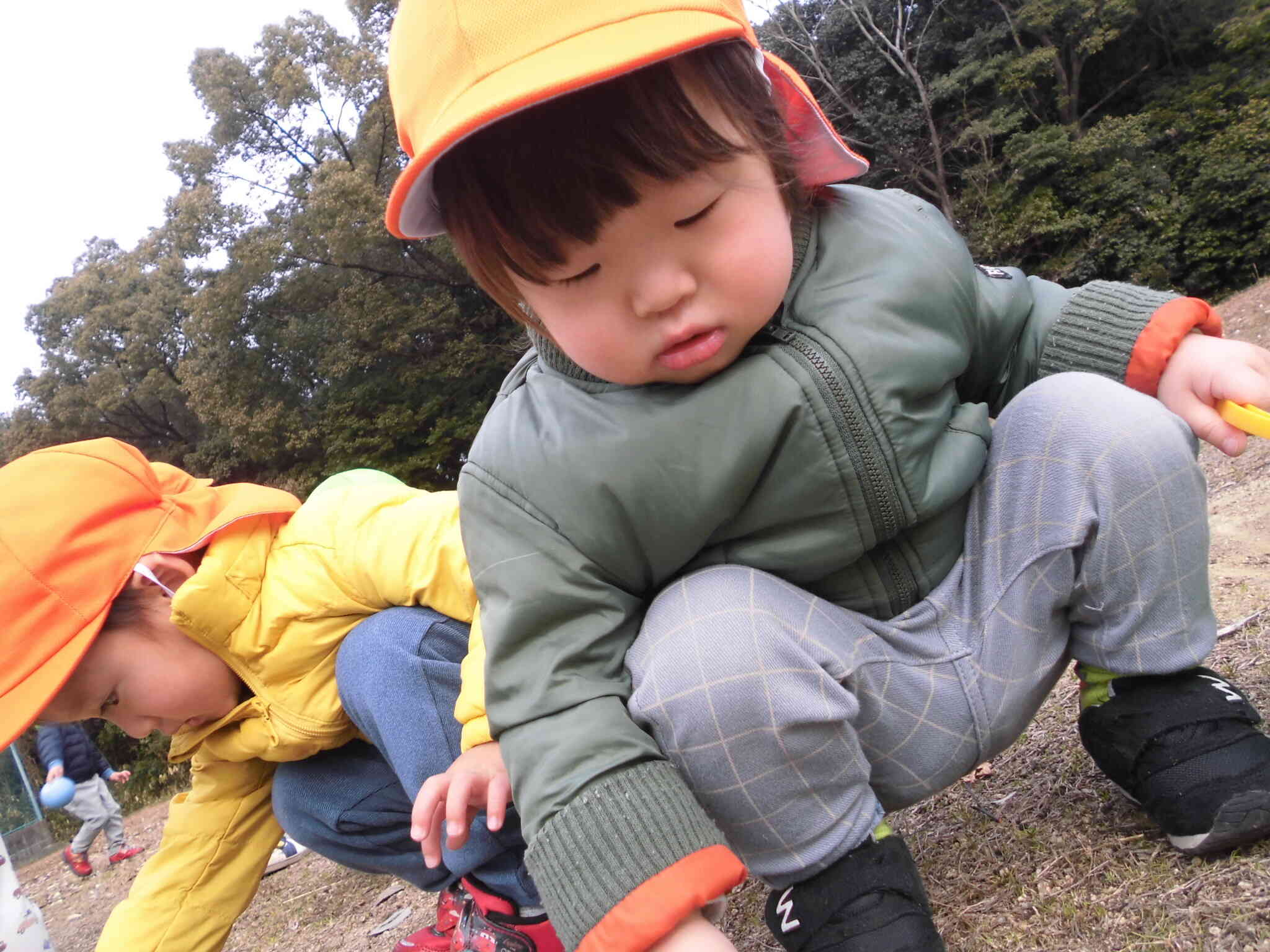 ここの砂を・・・