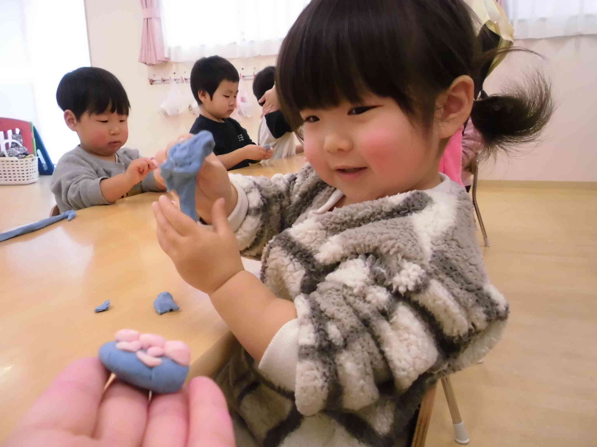 こねこね、何作ろ～♪