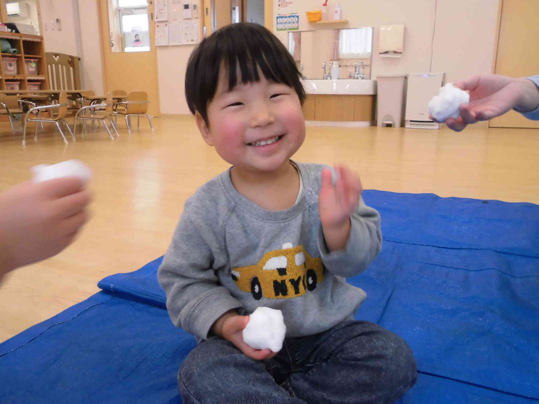 丸くできた～♡