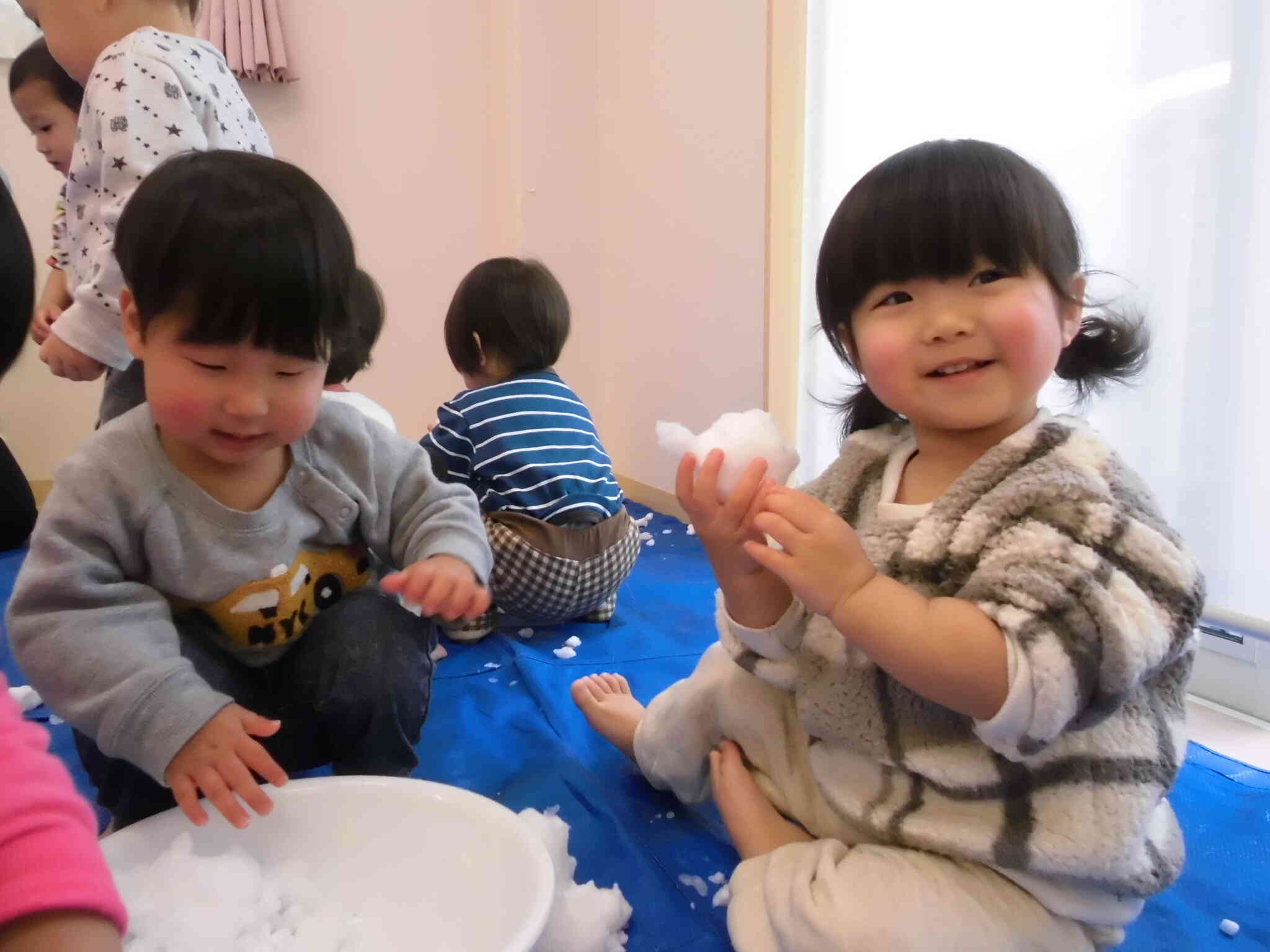 雪のボールだよ☆