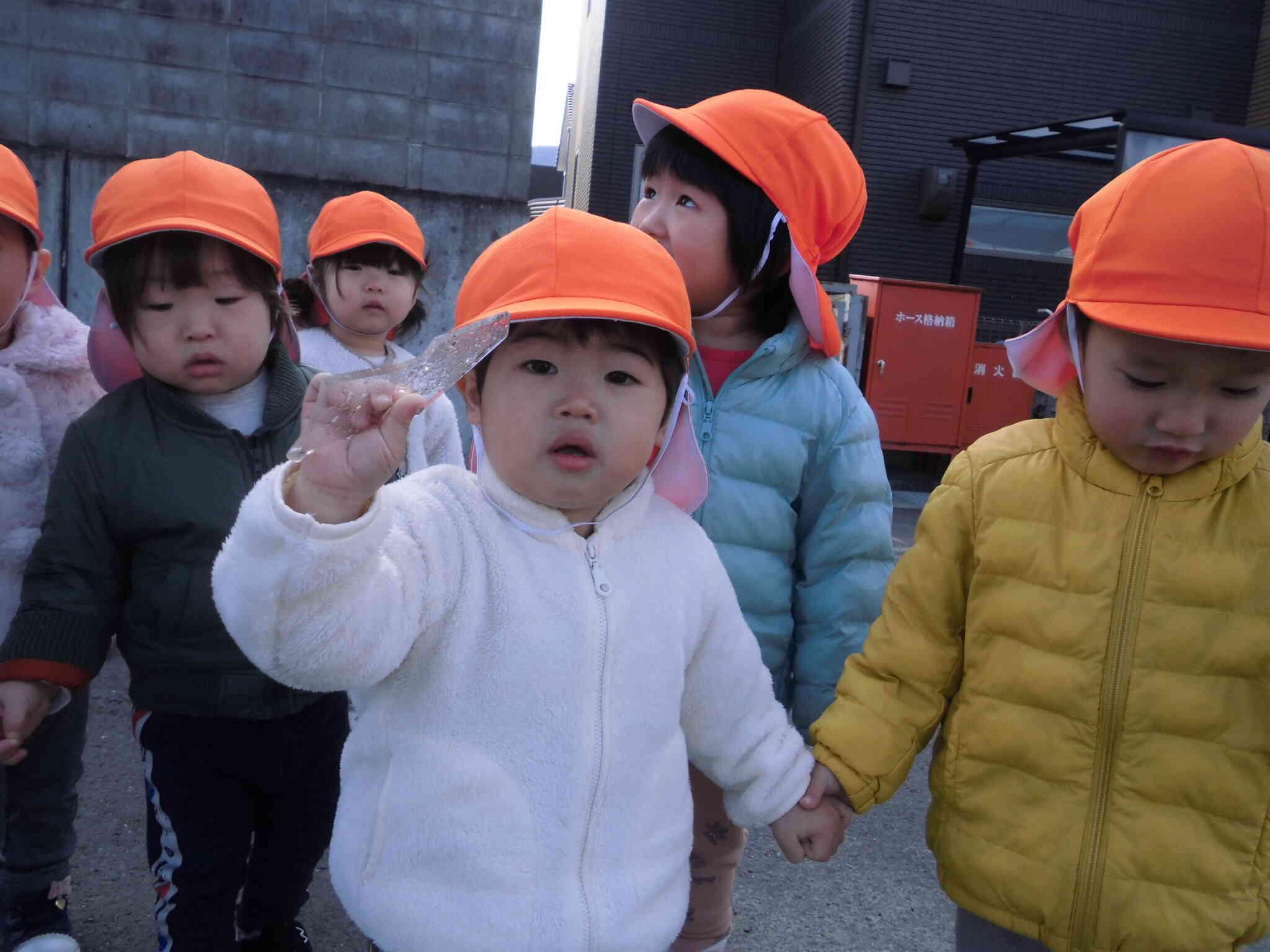 見て見て！氷だよ☆