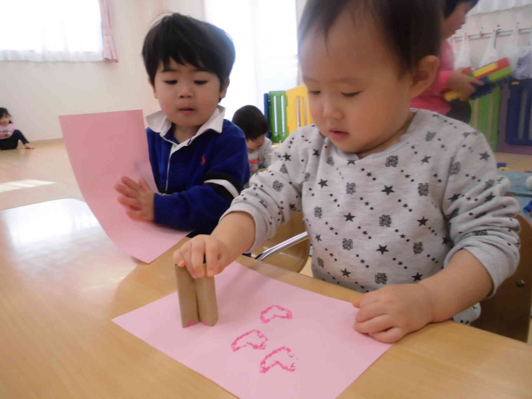 ぽんぽんぽん♪