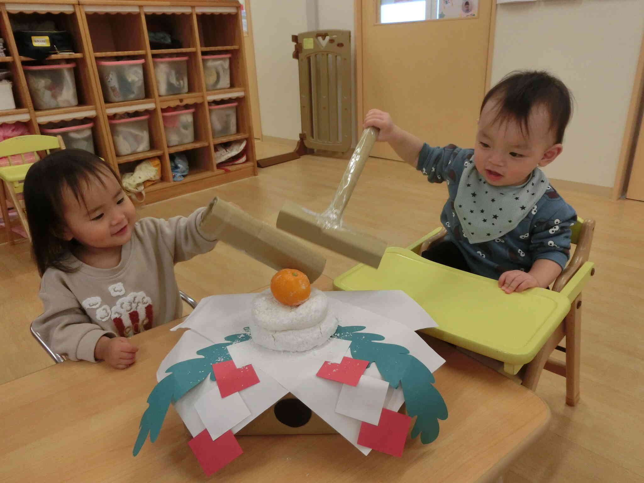 食育　鏡開きをしました♥