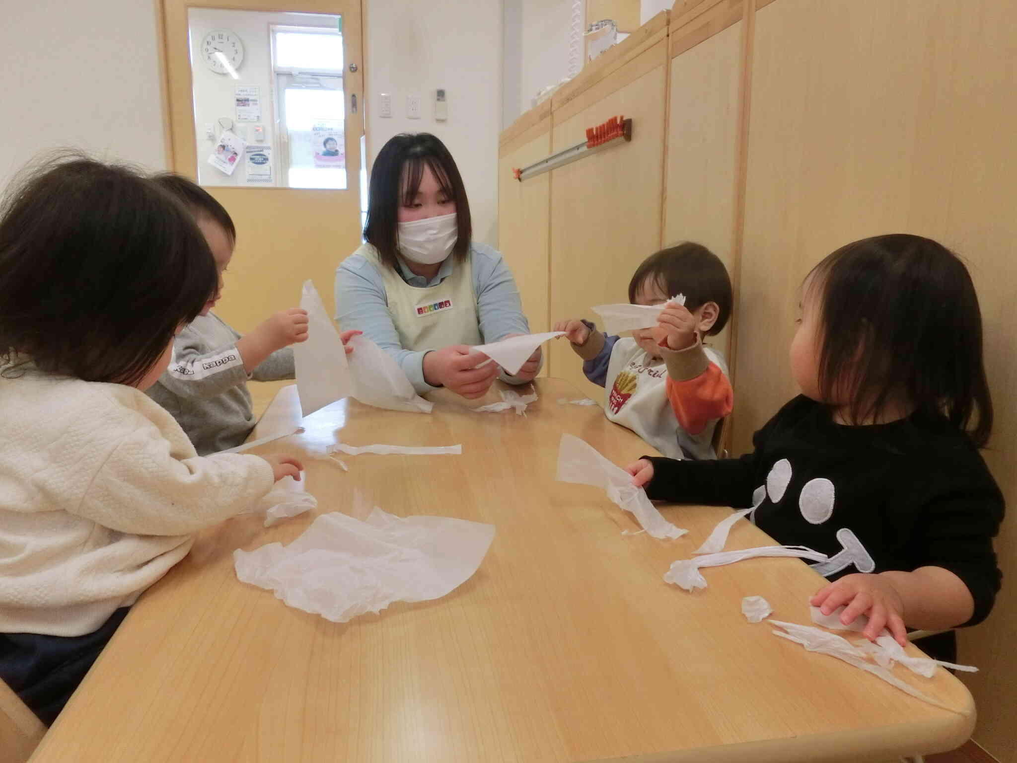 いつもと違うね♪