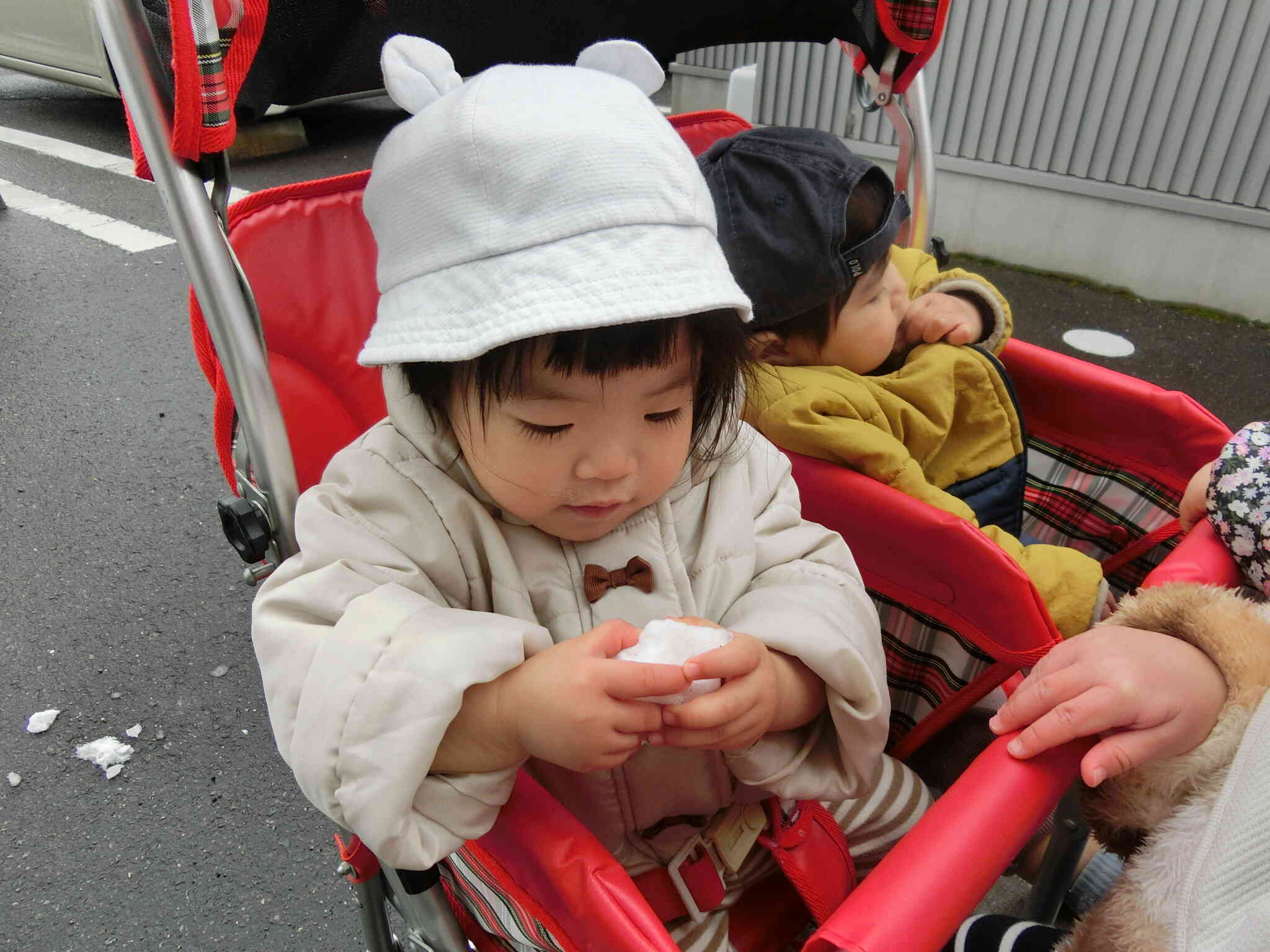 つめたーい！！