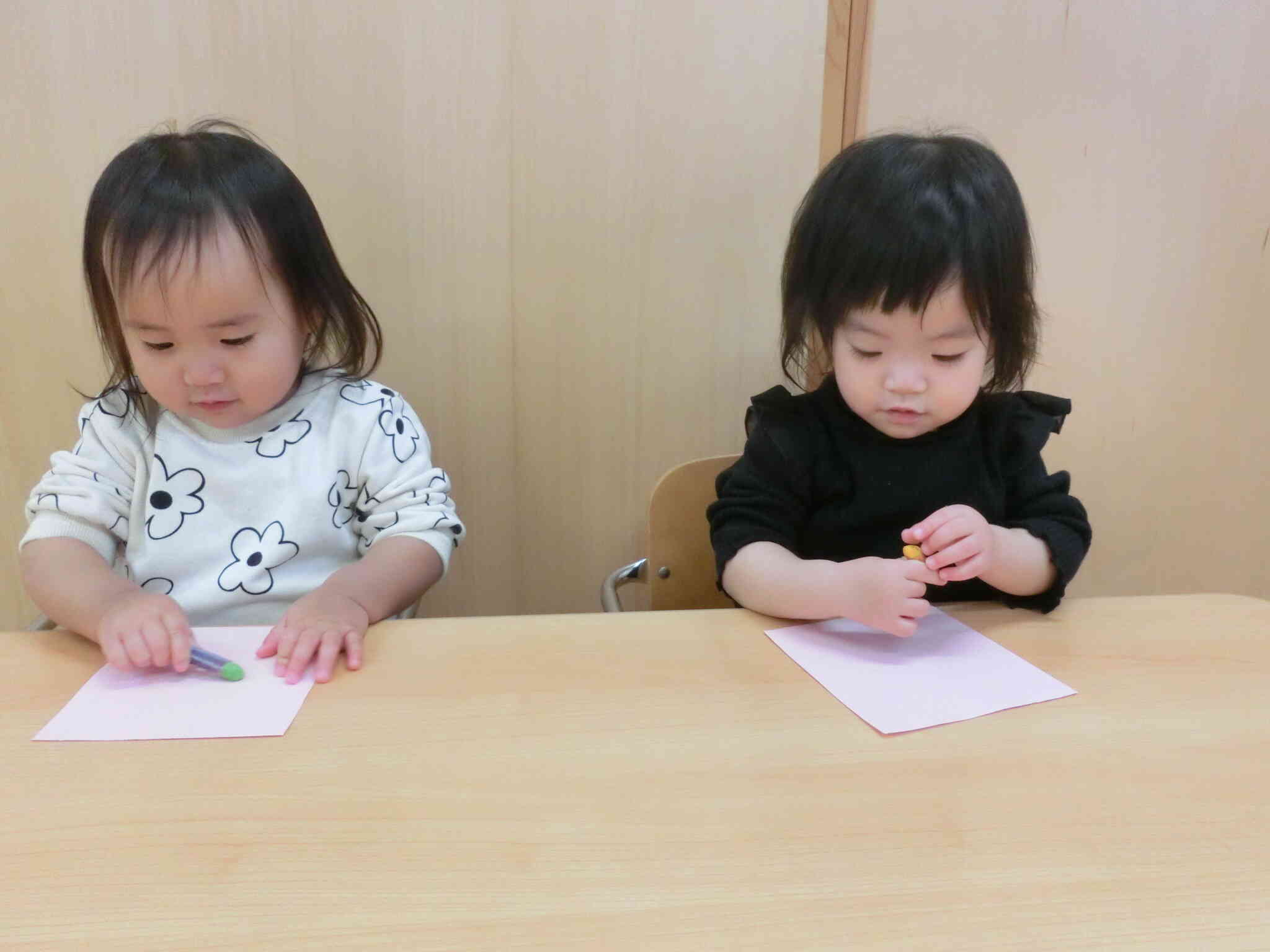 ひよこ組　製作頑張ったよ♪