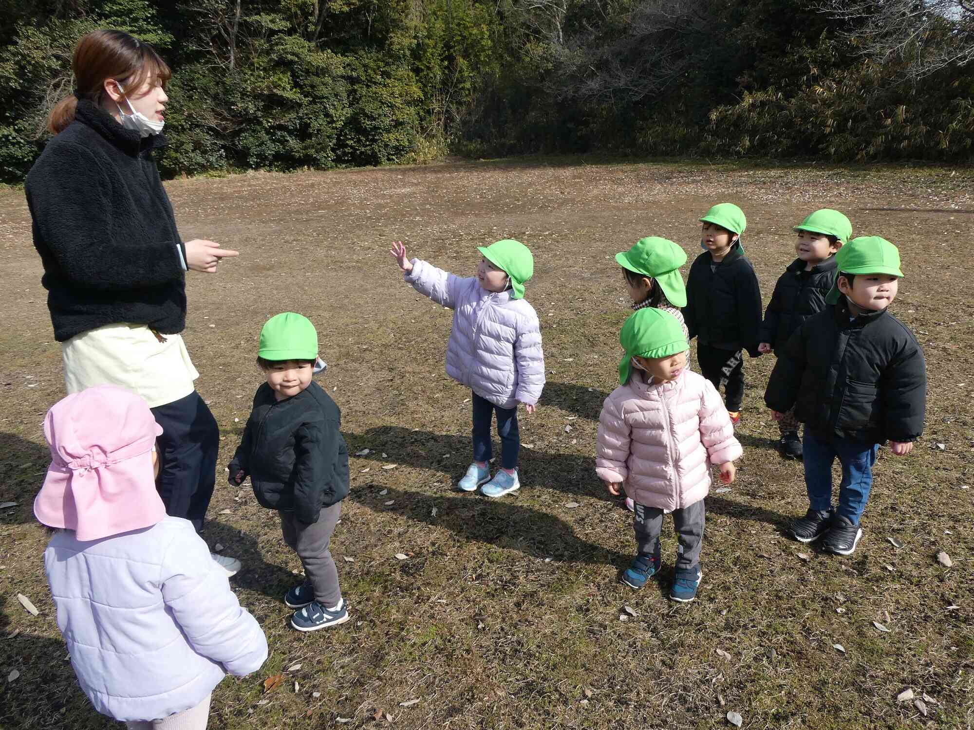 うさぎ組　公園で遊んだよ♪