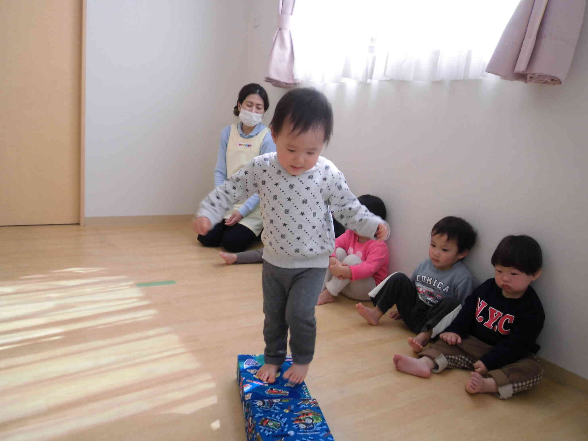 あひる組　体をたくさん動かして♪