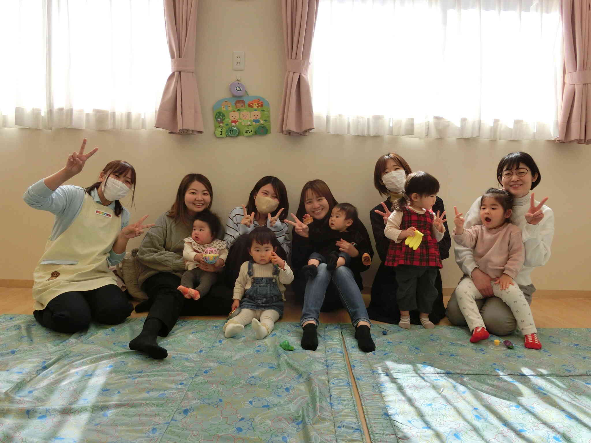 絵の具が乾く間に…