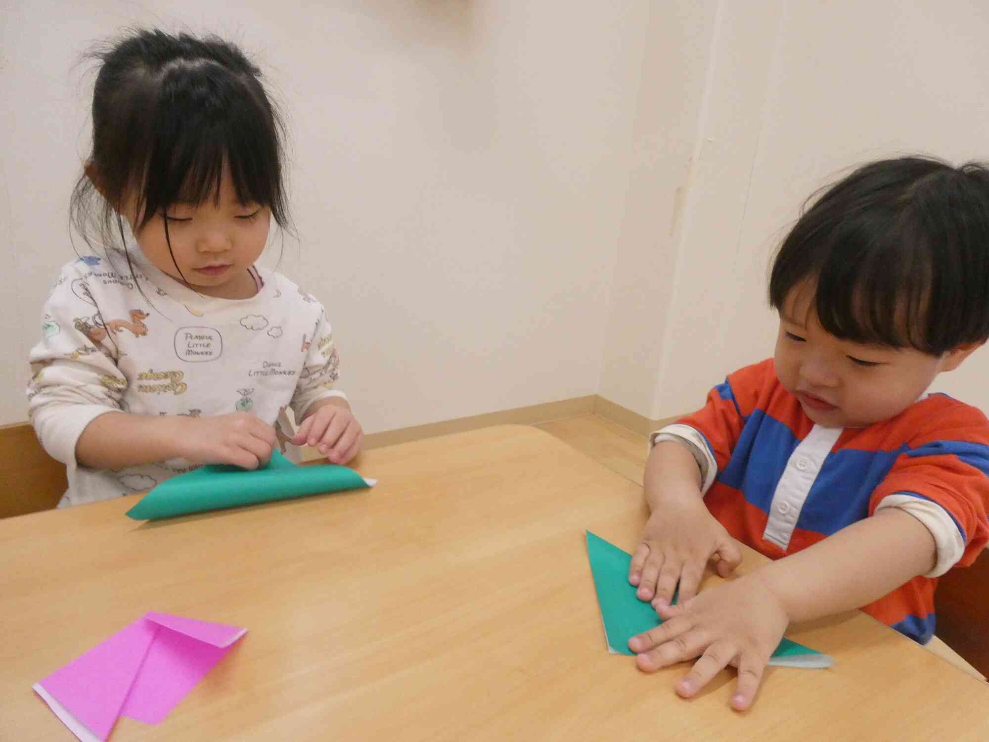 うさぎ組　壁面製作☆