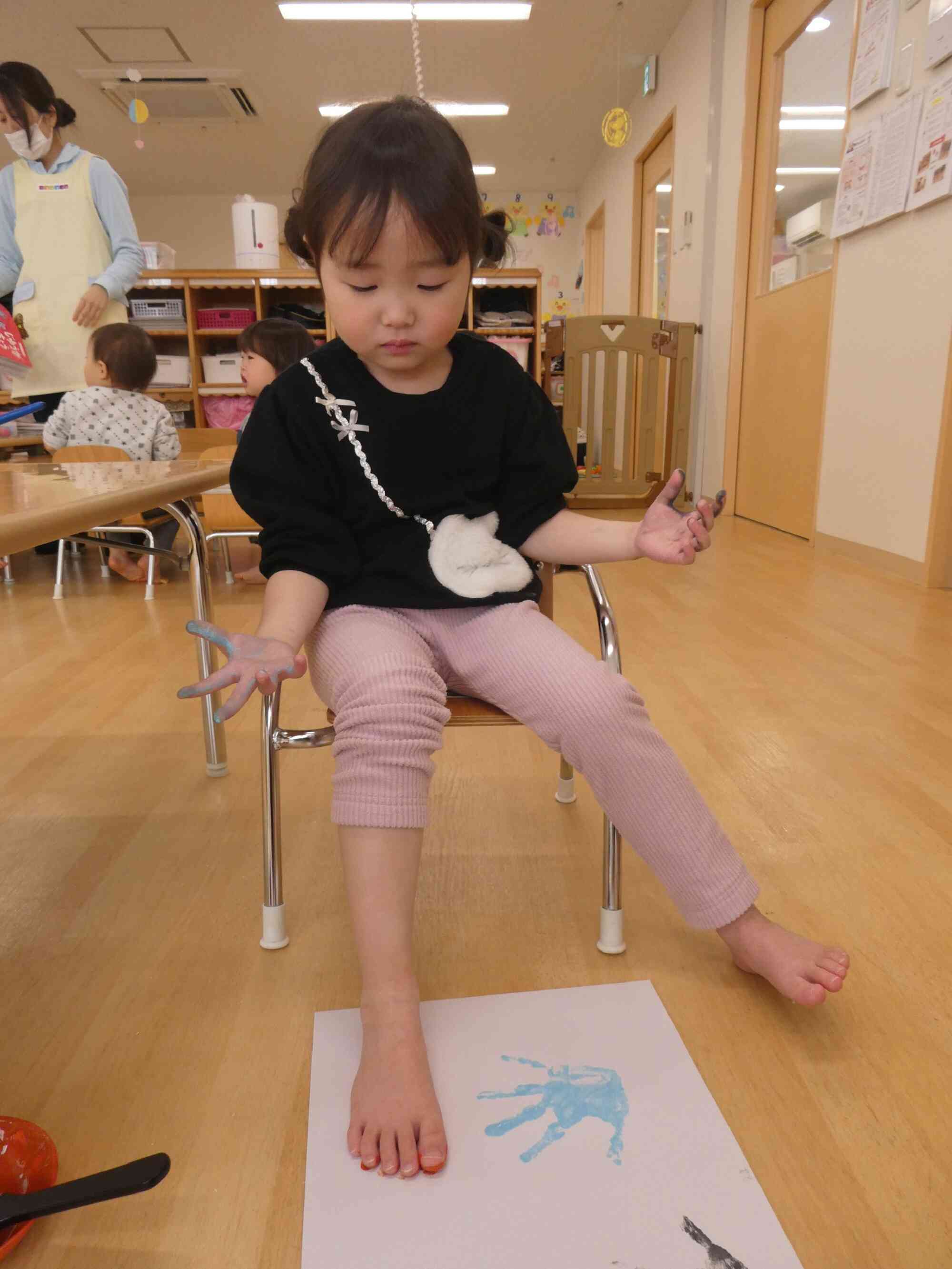 足型をとったよ！