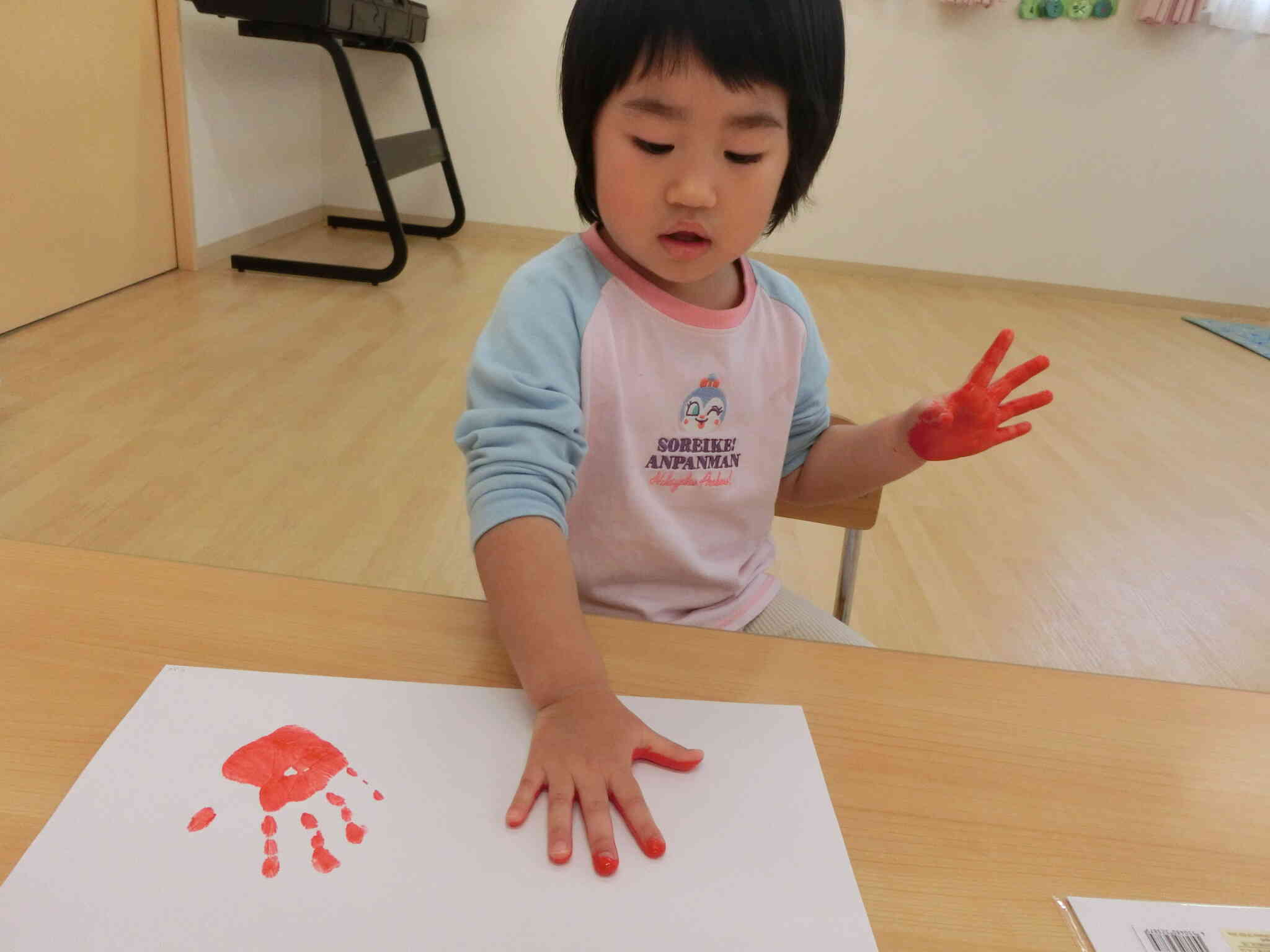 手形にもチャレンジ！！