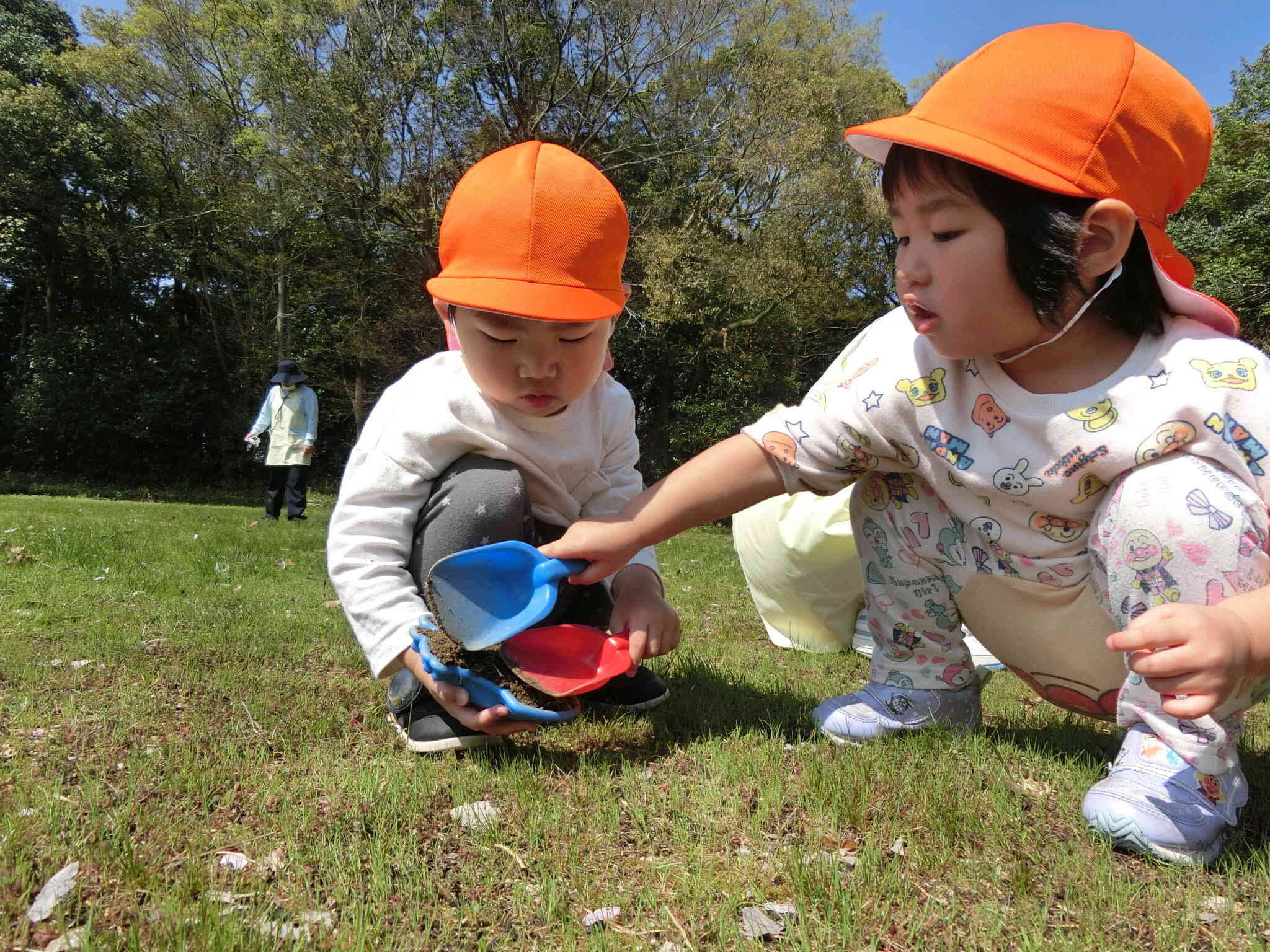 大好きなお砂場遊び！！