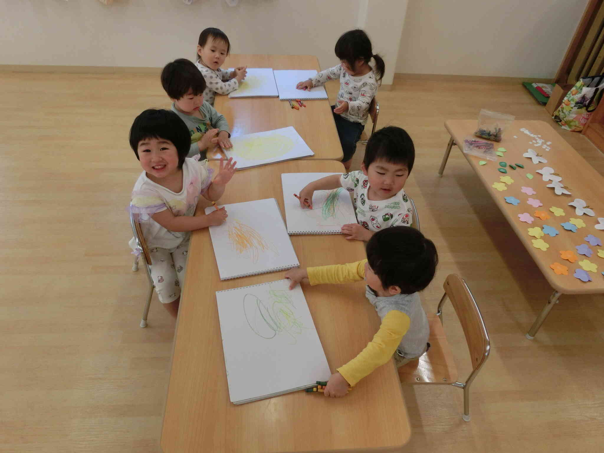 うさぎ組　ちょうちょさんいらっしゃーい☆