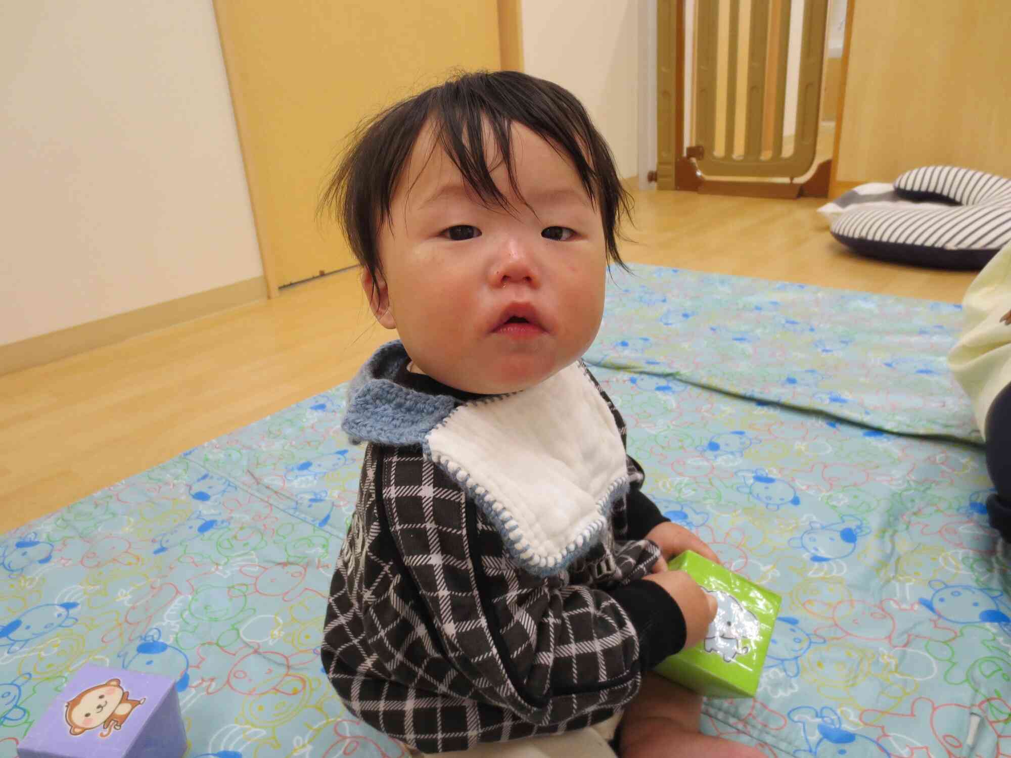 積み木遊び楽しいな♪