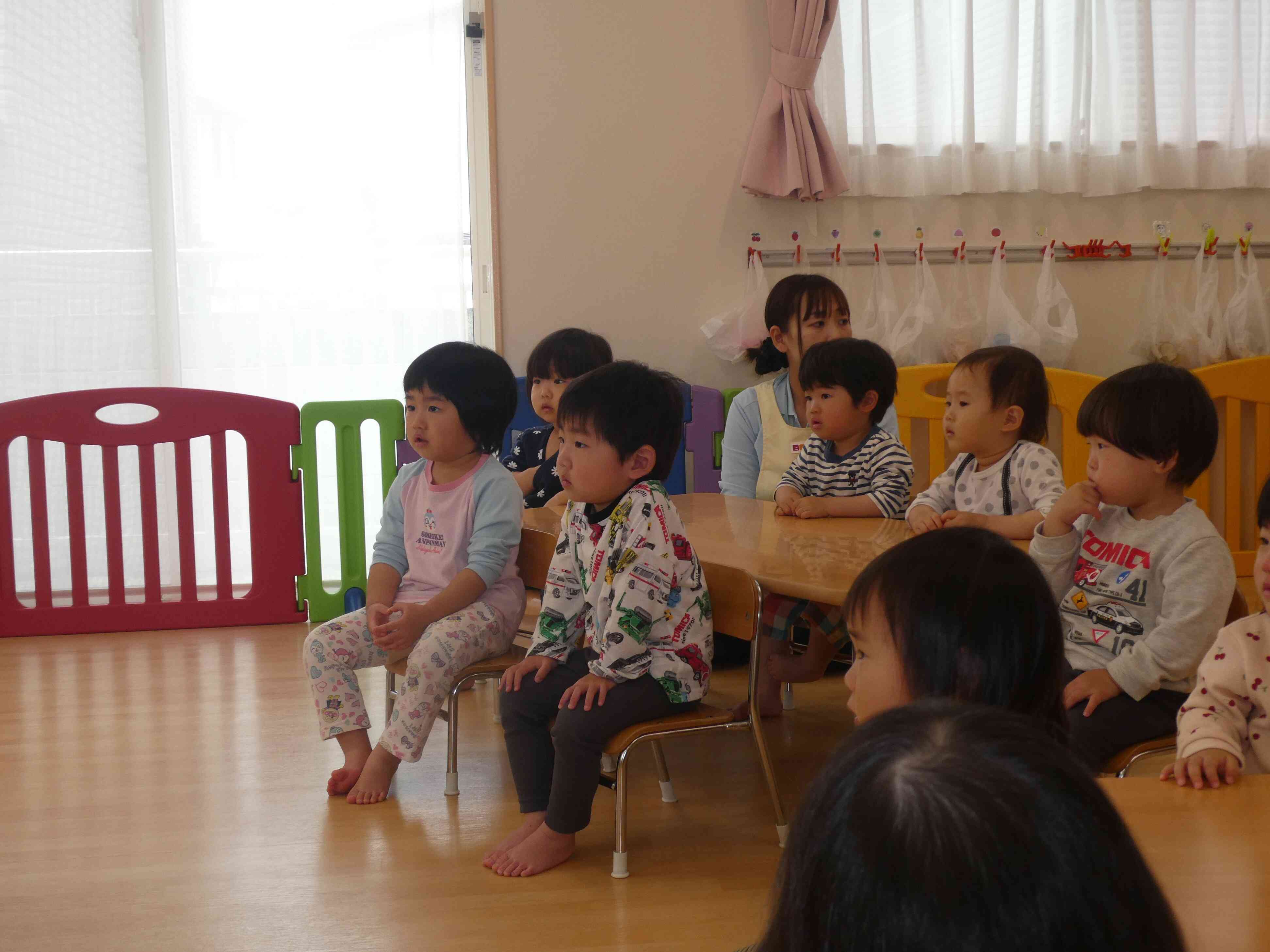 食育　挨拶をしよう♪