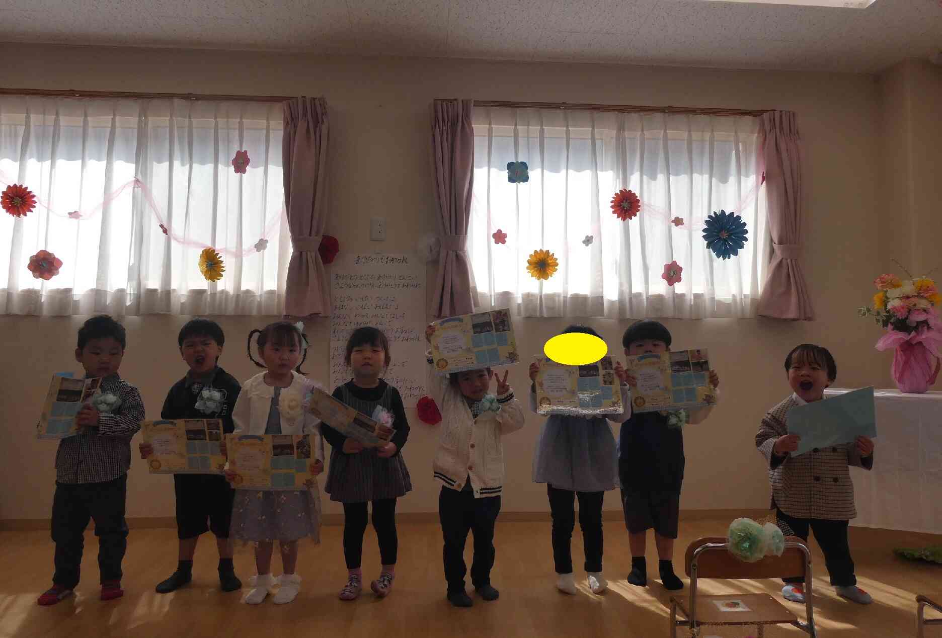 うさぎ組　卒園式♪