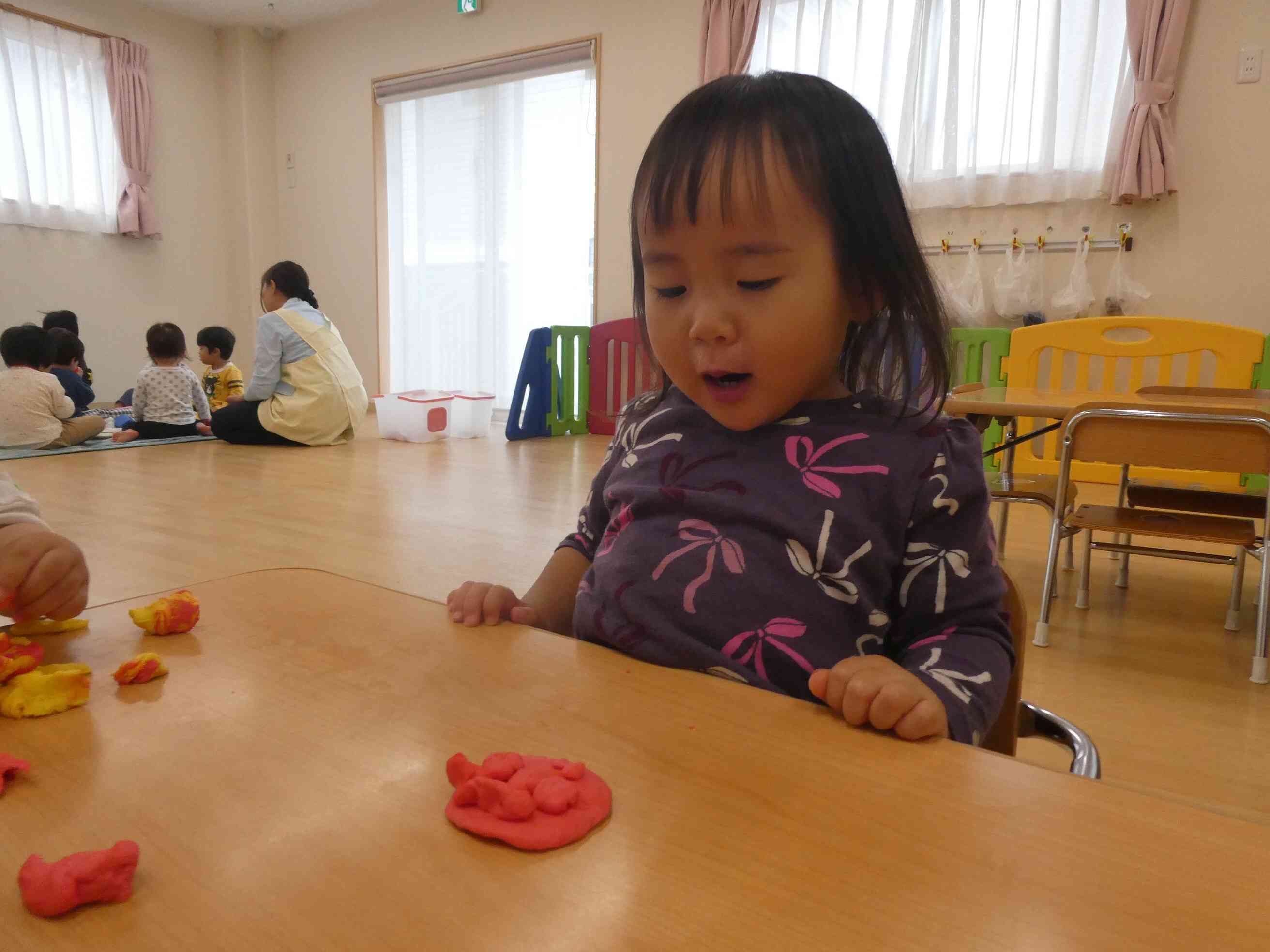 お顔ができたよ