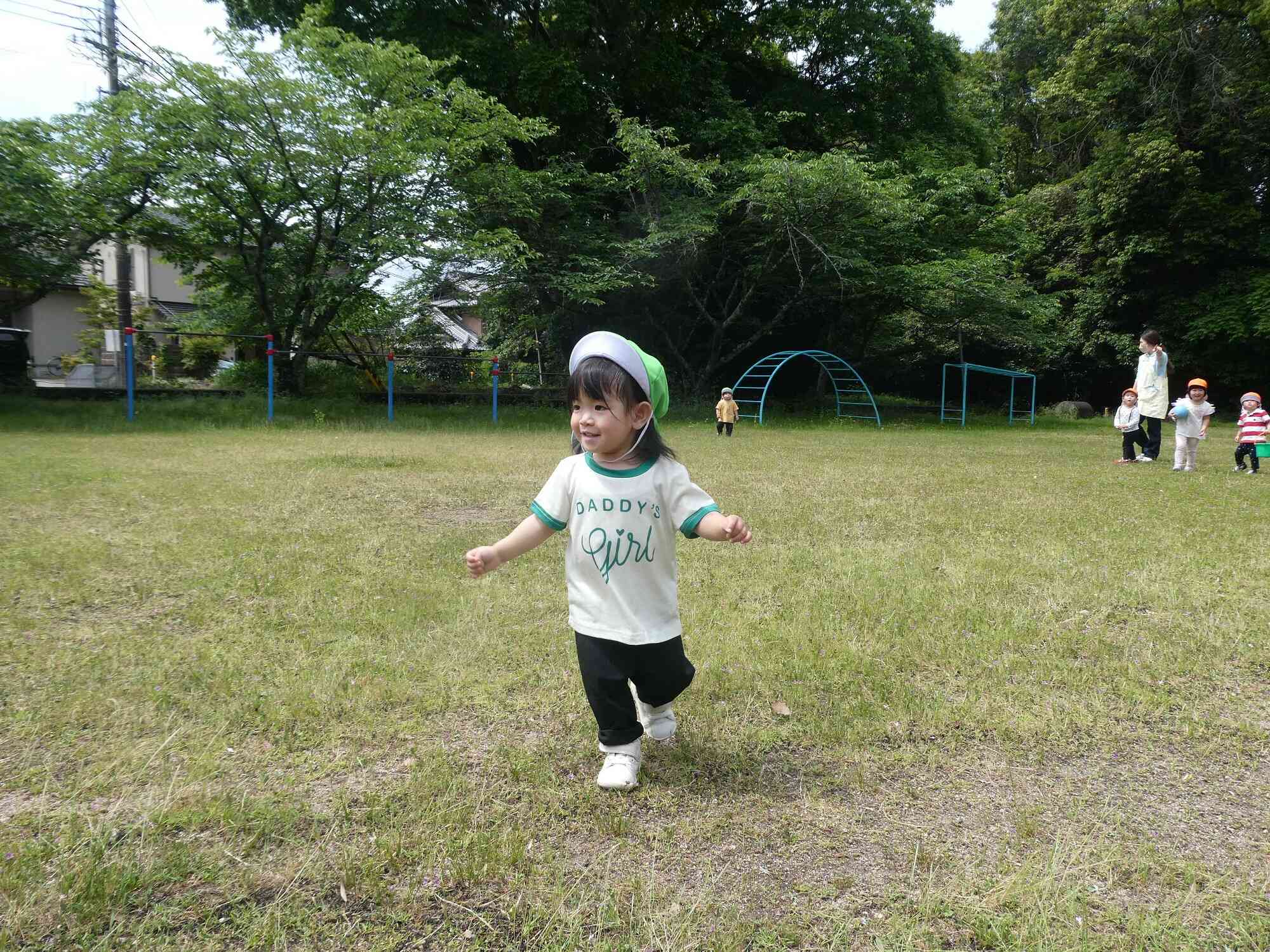 お外は楽しいな♪