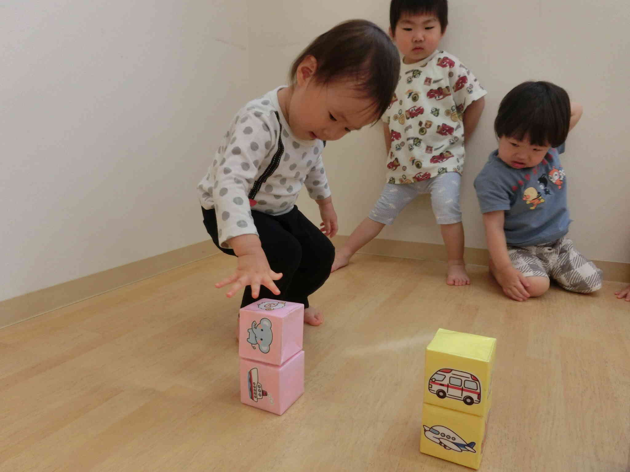 同じところにおけるかな？