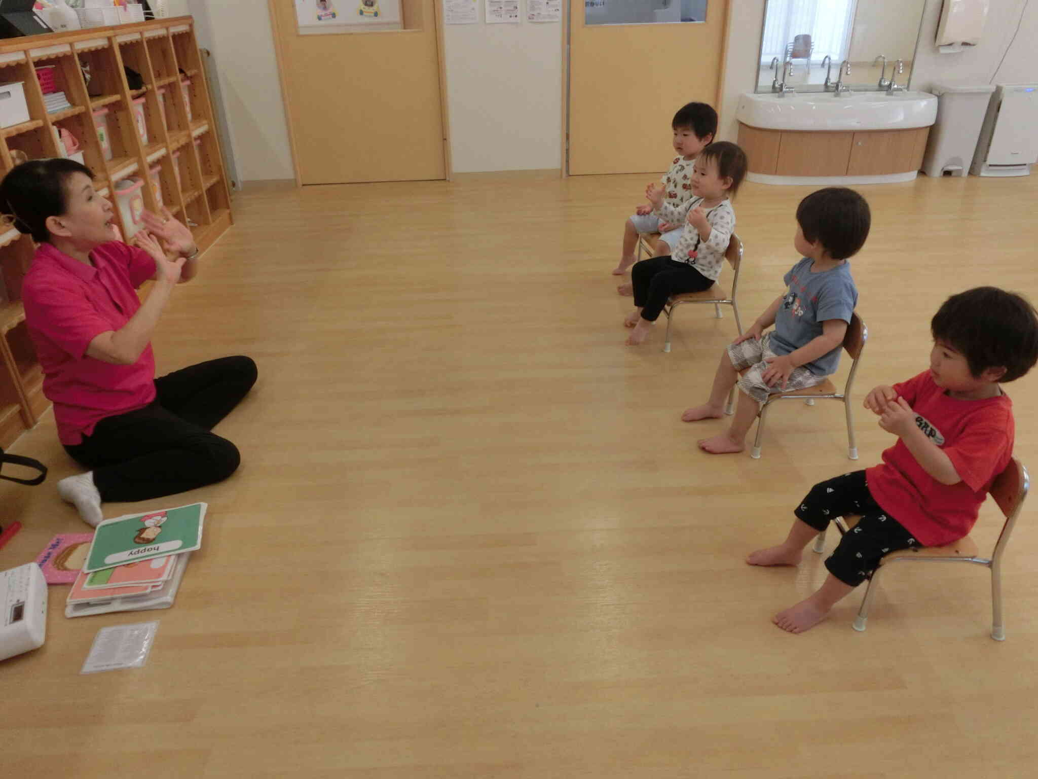 うさぎ組　今月の英会話♪