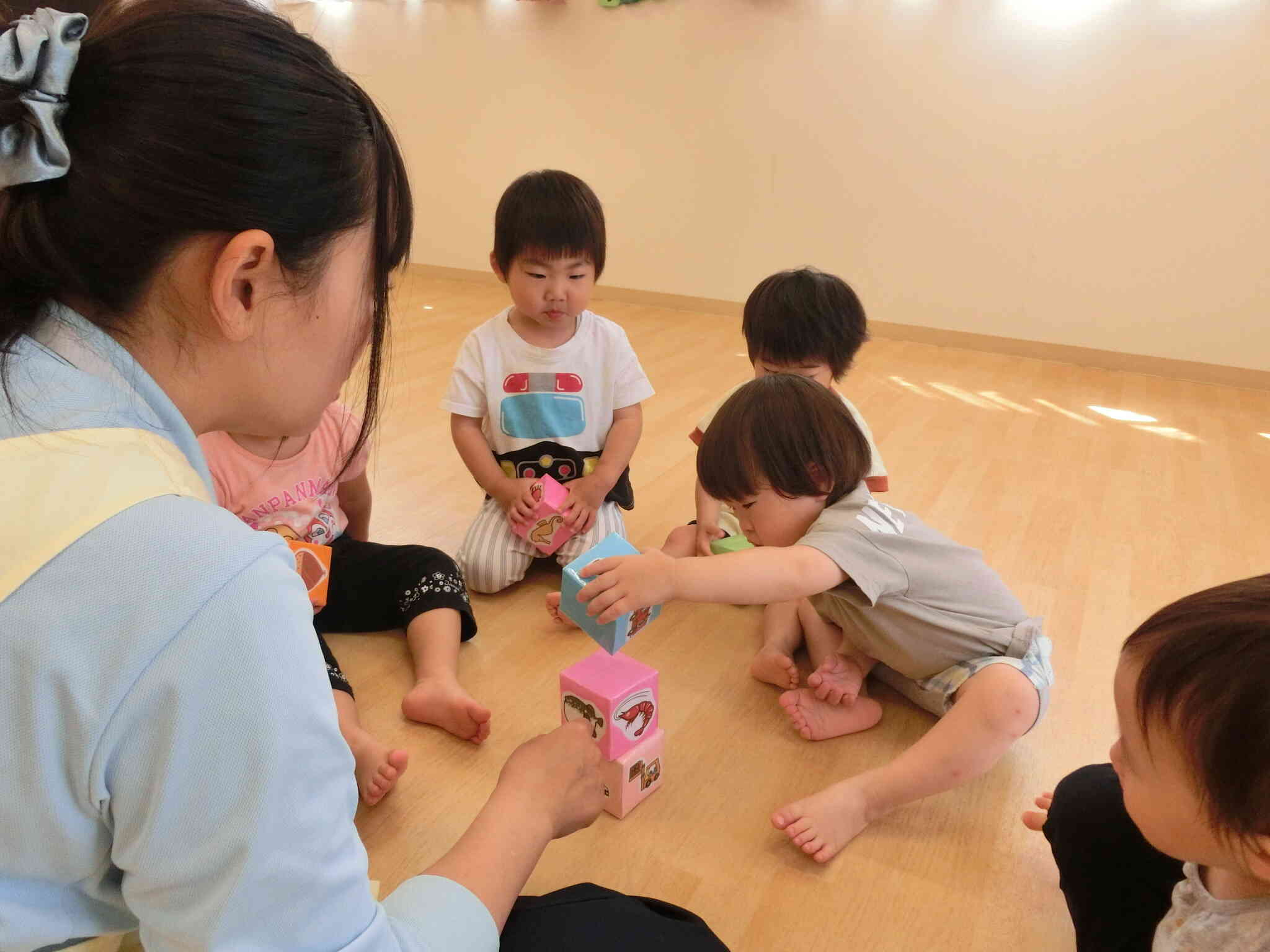 うさぎ組　皆で協力して！！