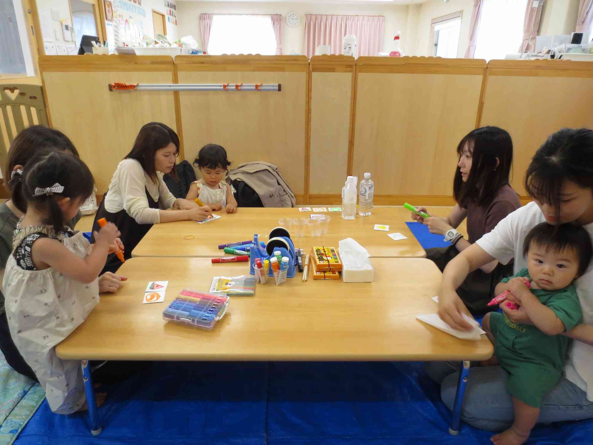 7月の子育て広場☆色水遊び