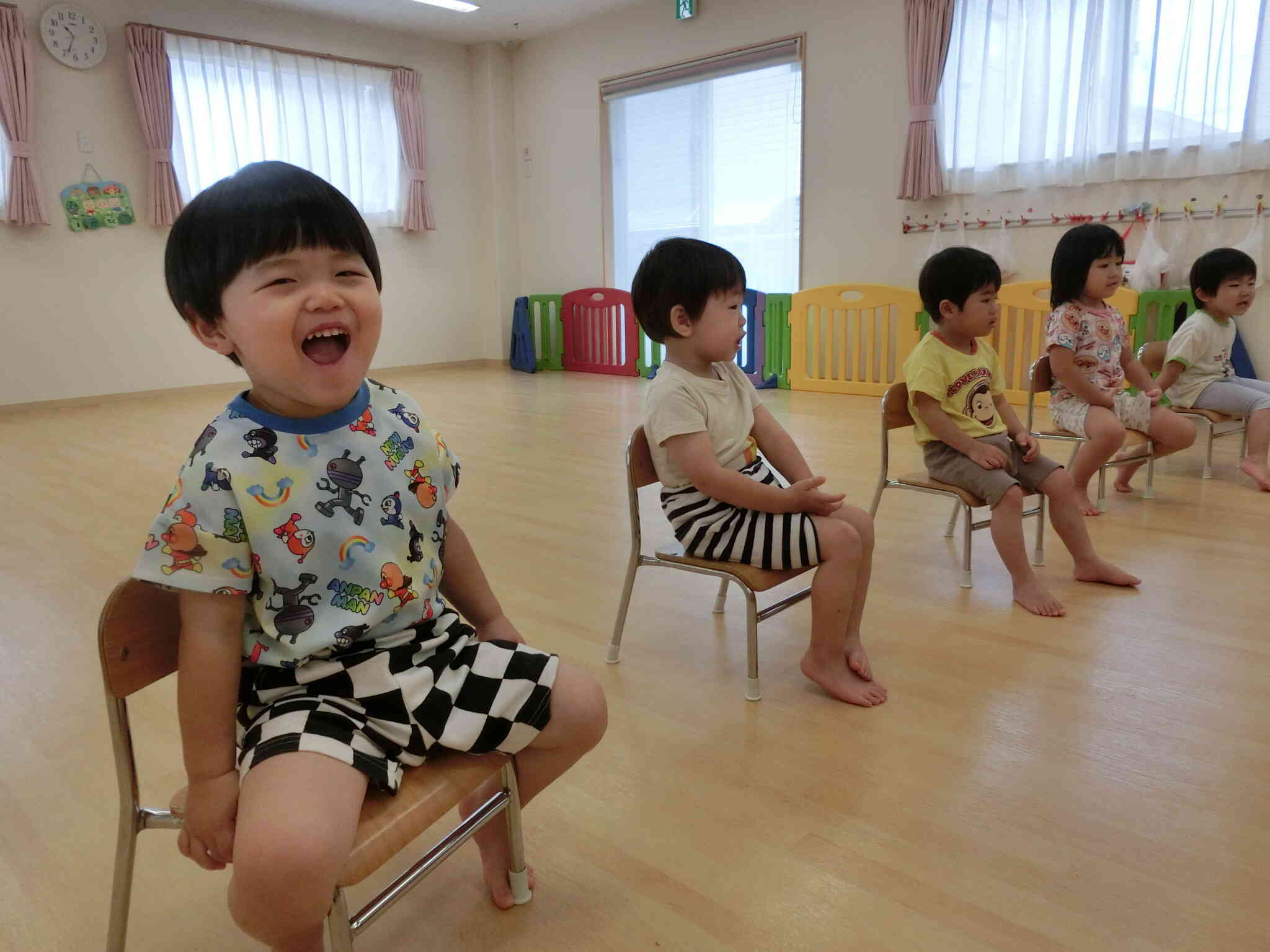 うさぎ組　8月の英会話♪