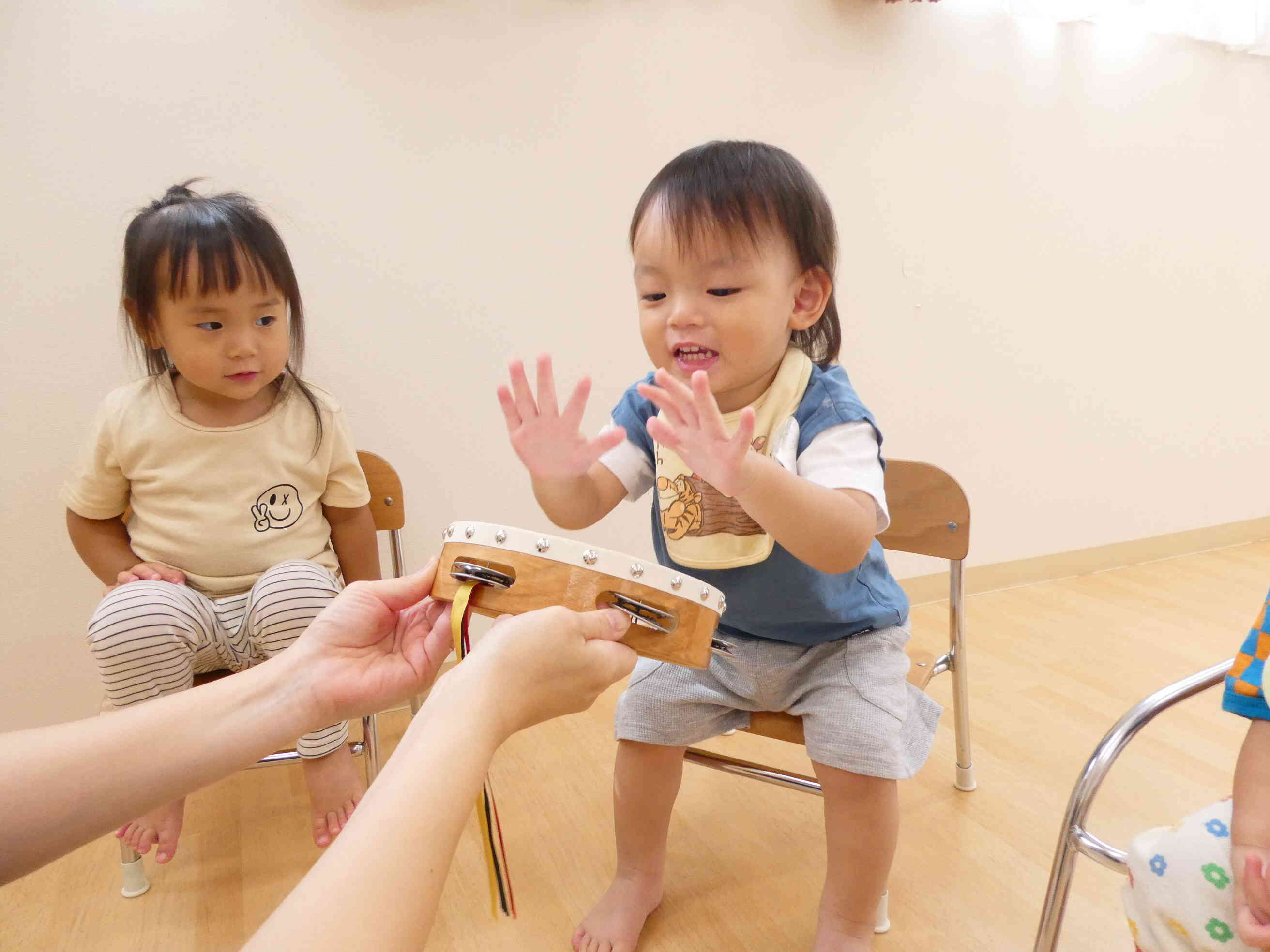 リズムに合わせて☆