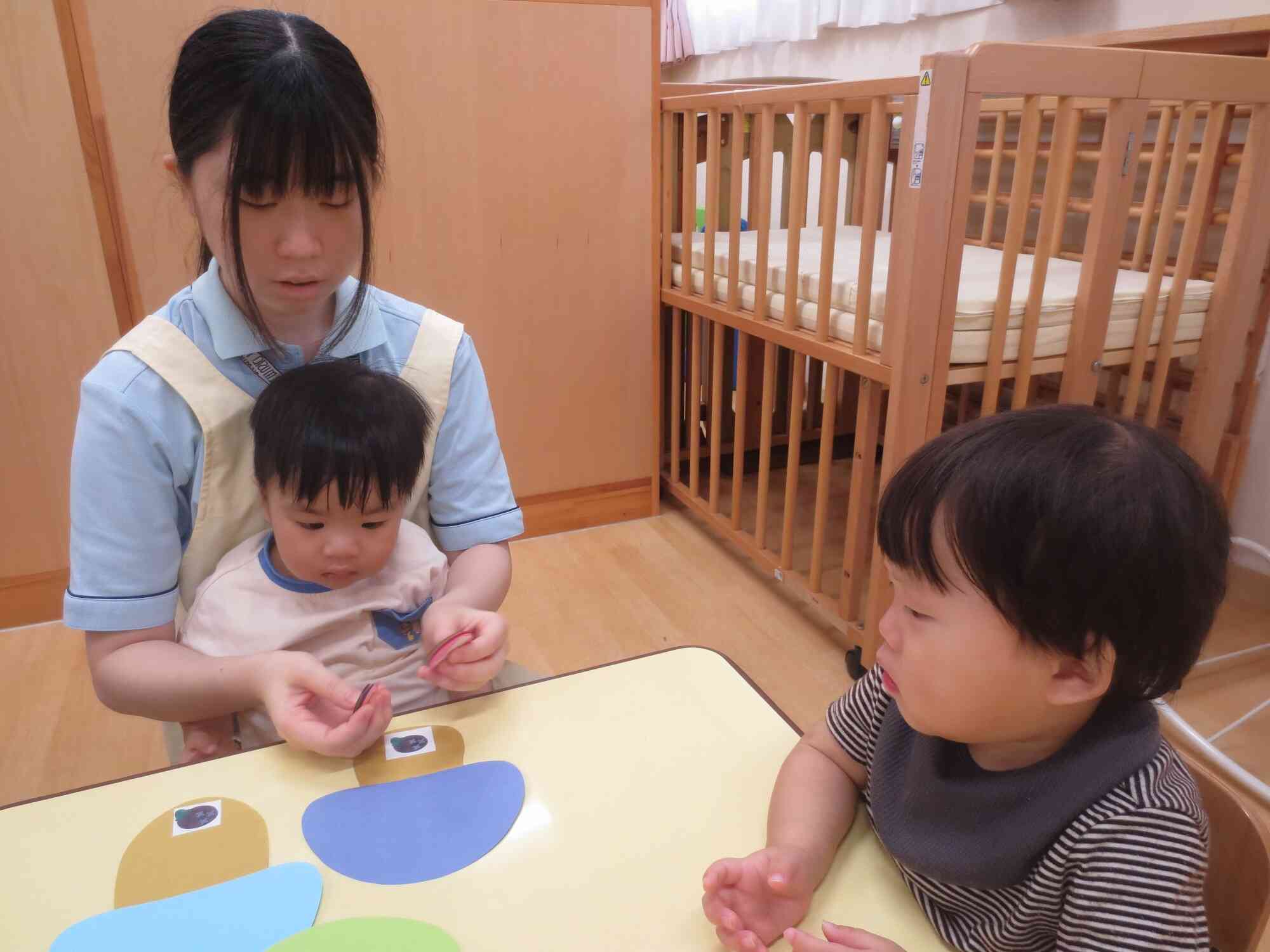 なるほどー！こうやって付けるのか…