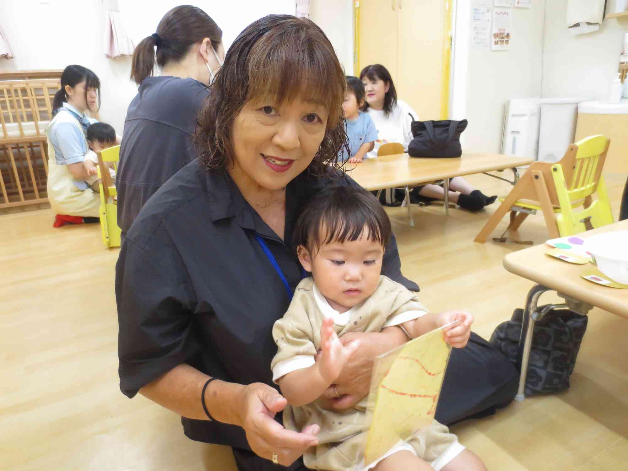 おばあちゃん！どうぞ♡